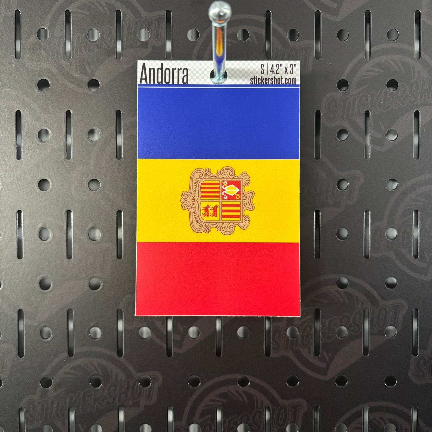 Andorra Flag Sticker