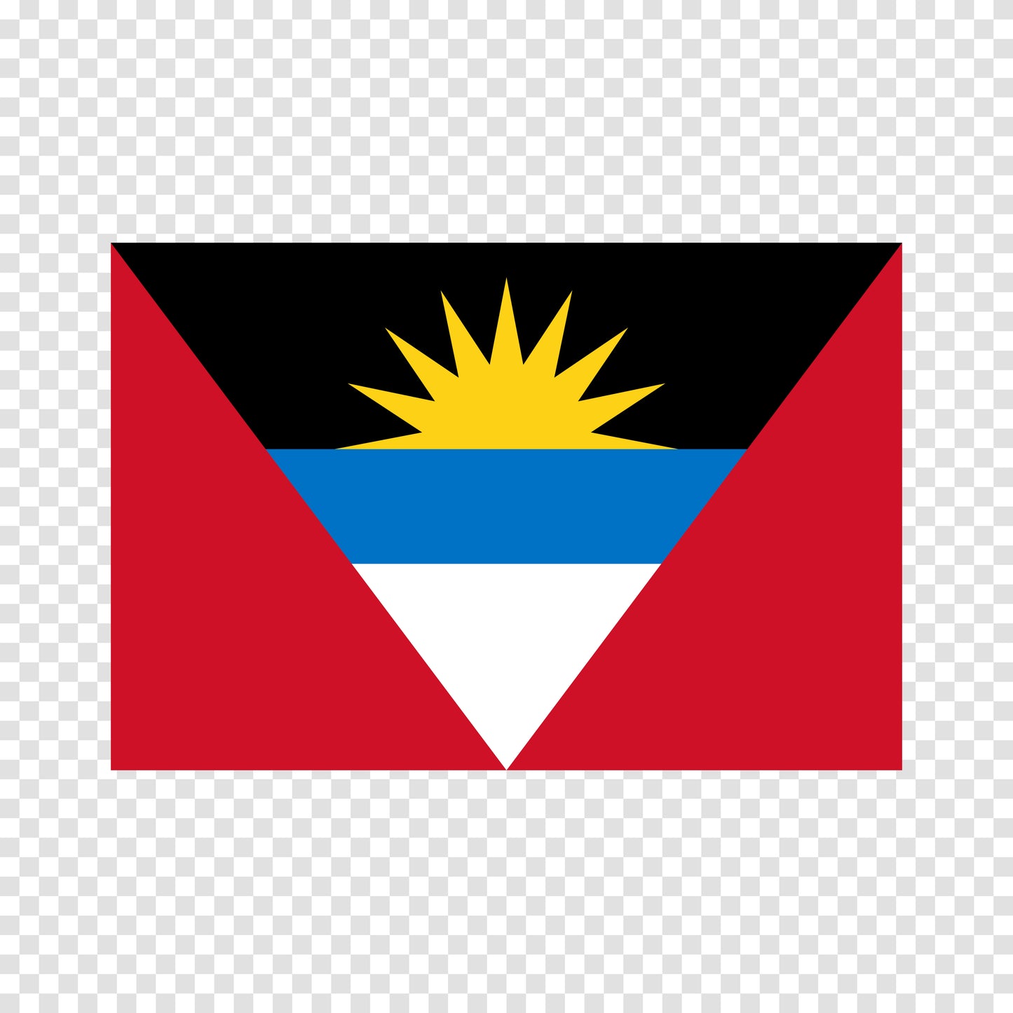 Antigua and Barbuda Flag Sticker