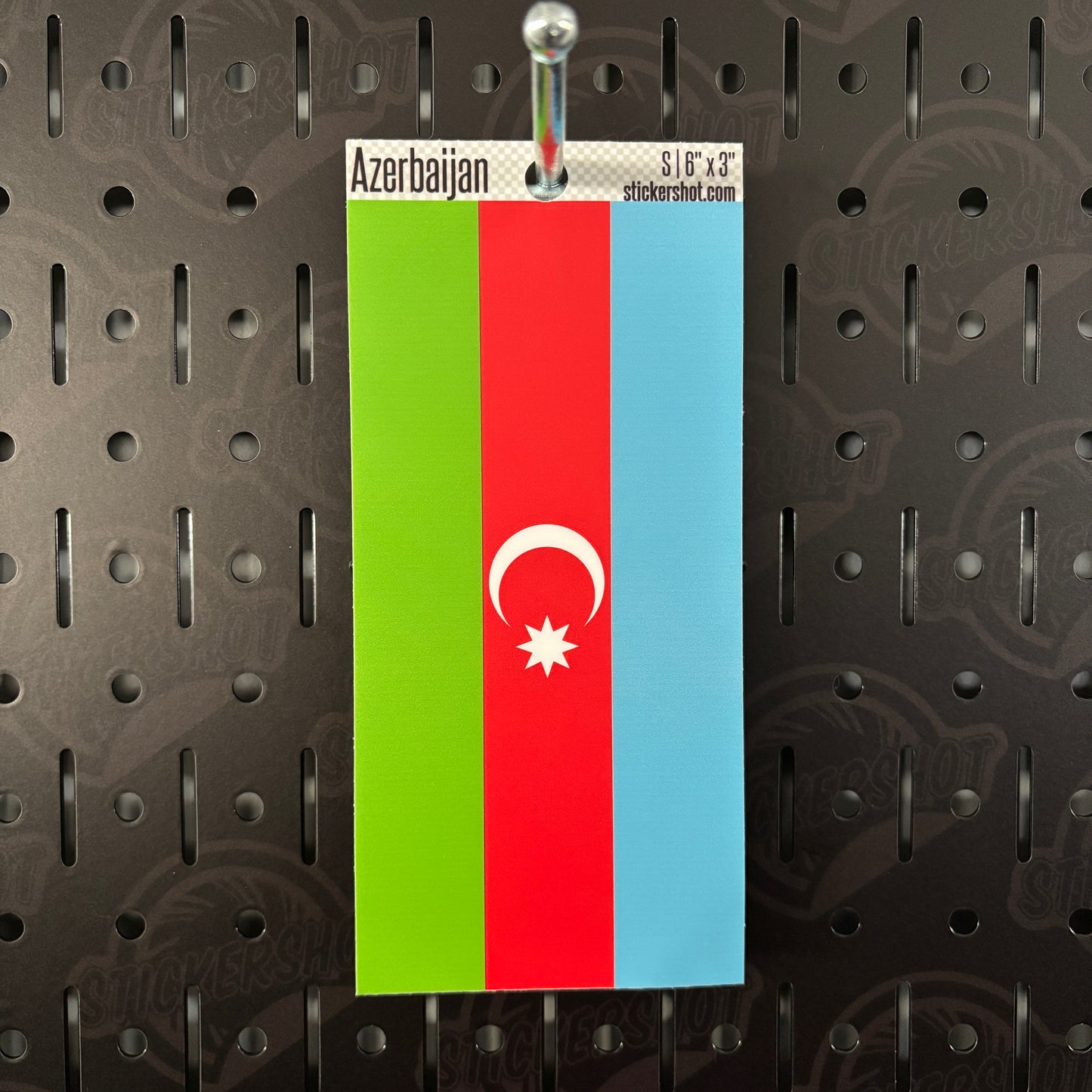 Azerbaijan Flag Sticker