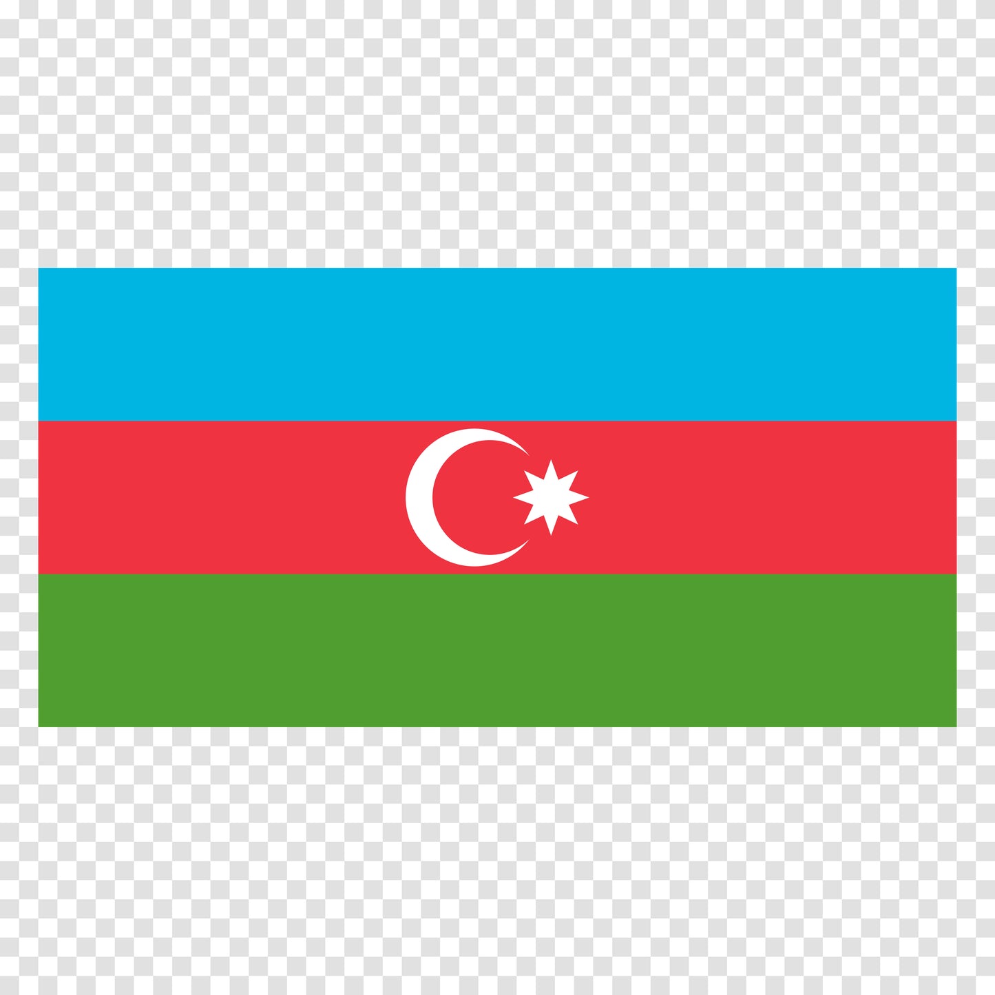 Azerbaijan Flag Sticker