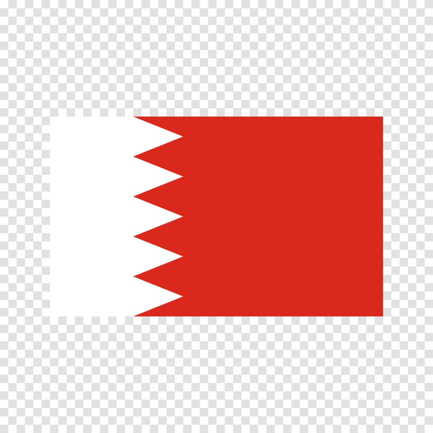 Bahrain Flag Sticker