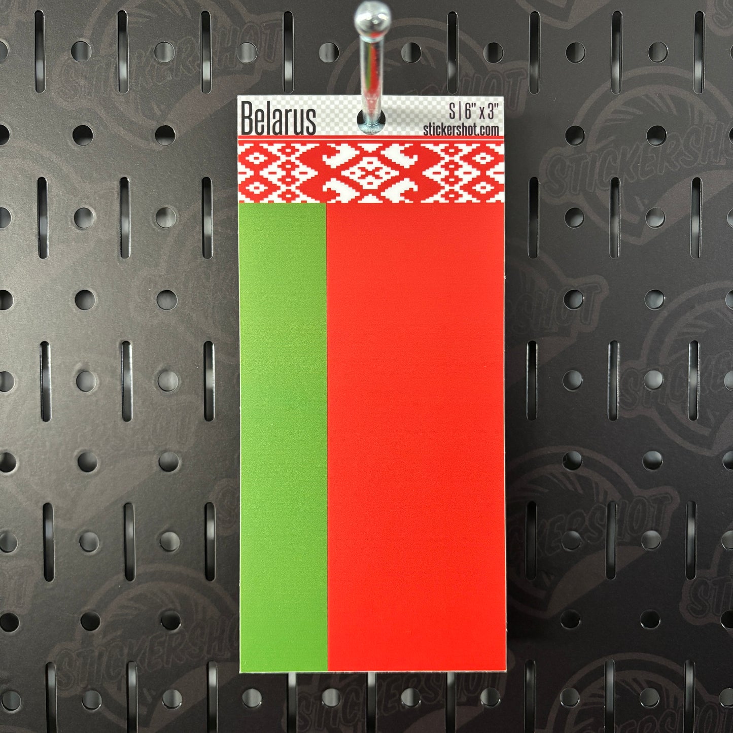 Belarus Flag Sticker