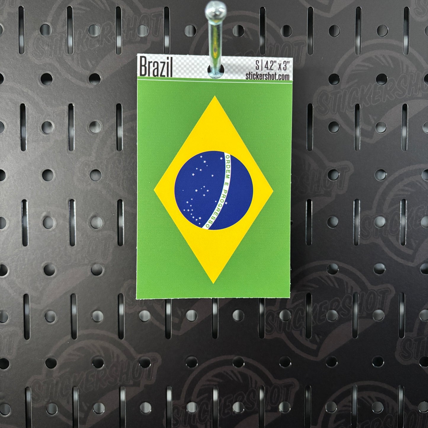 Brazil Flag Sticker