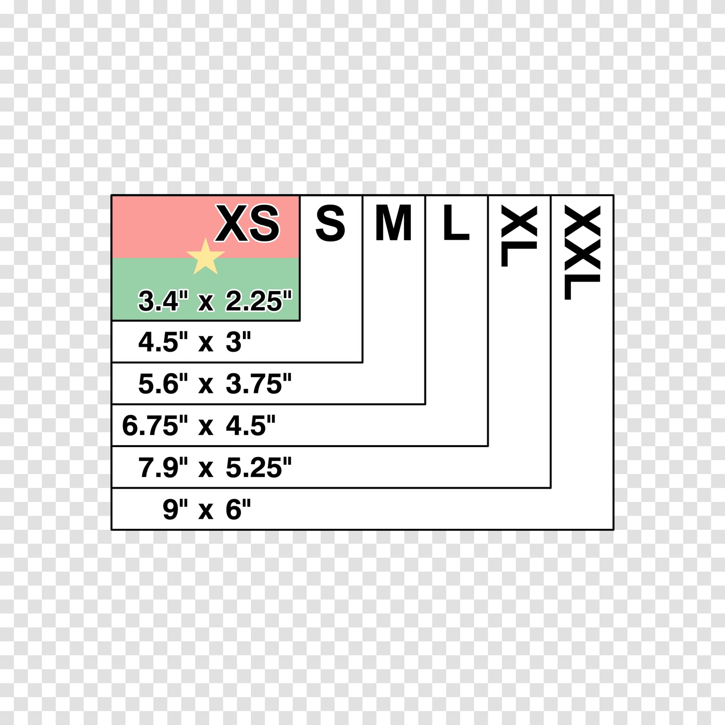 Burkina Faso Flag Sticker