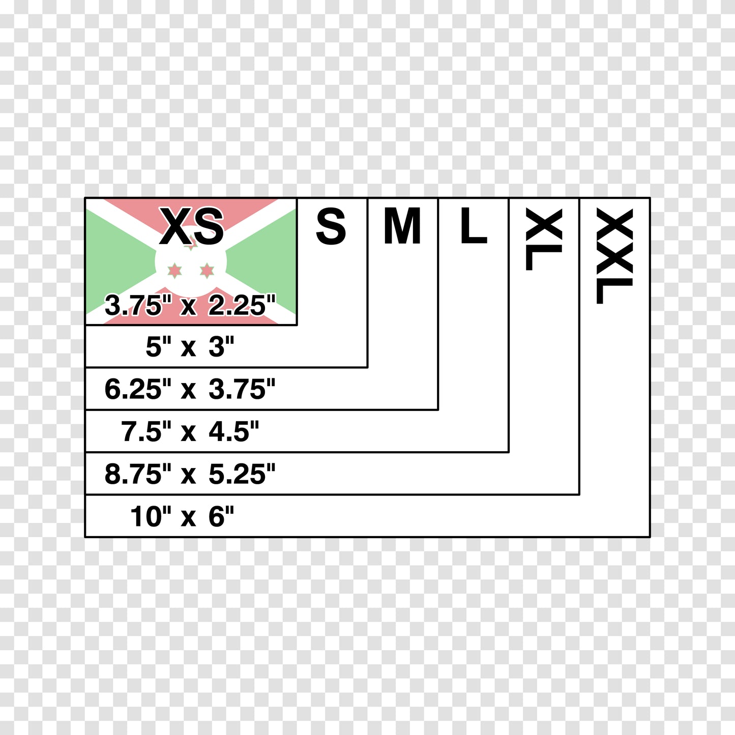 Burundi Flag Sticker