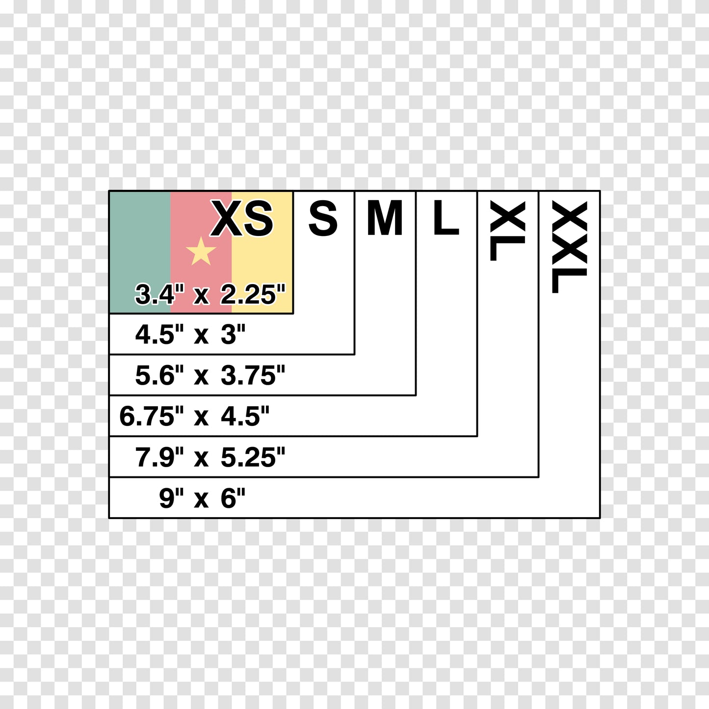 Cameroon Flag Sticker