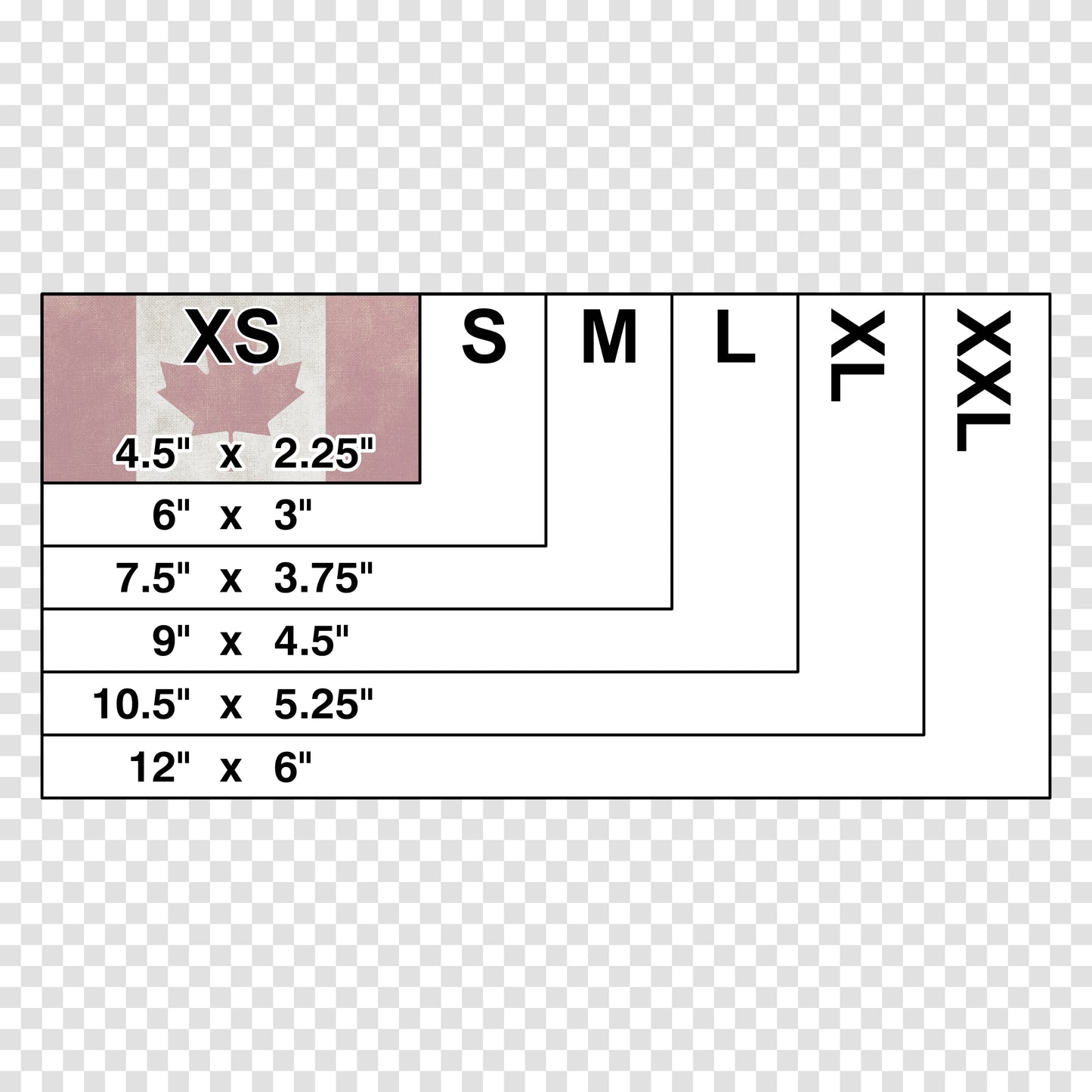 Canada Worn Fabric Flag Sticker