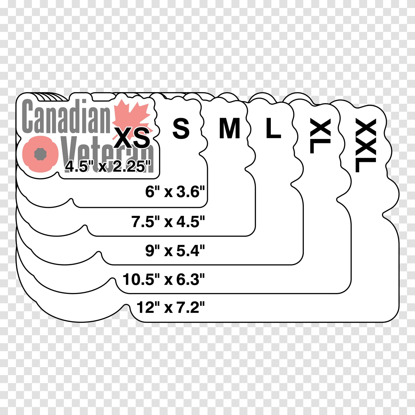 Canadian Veteran Sticker