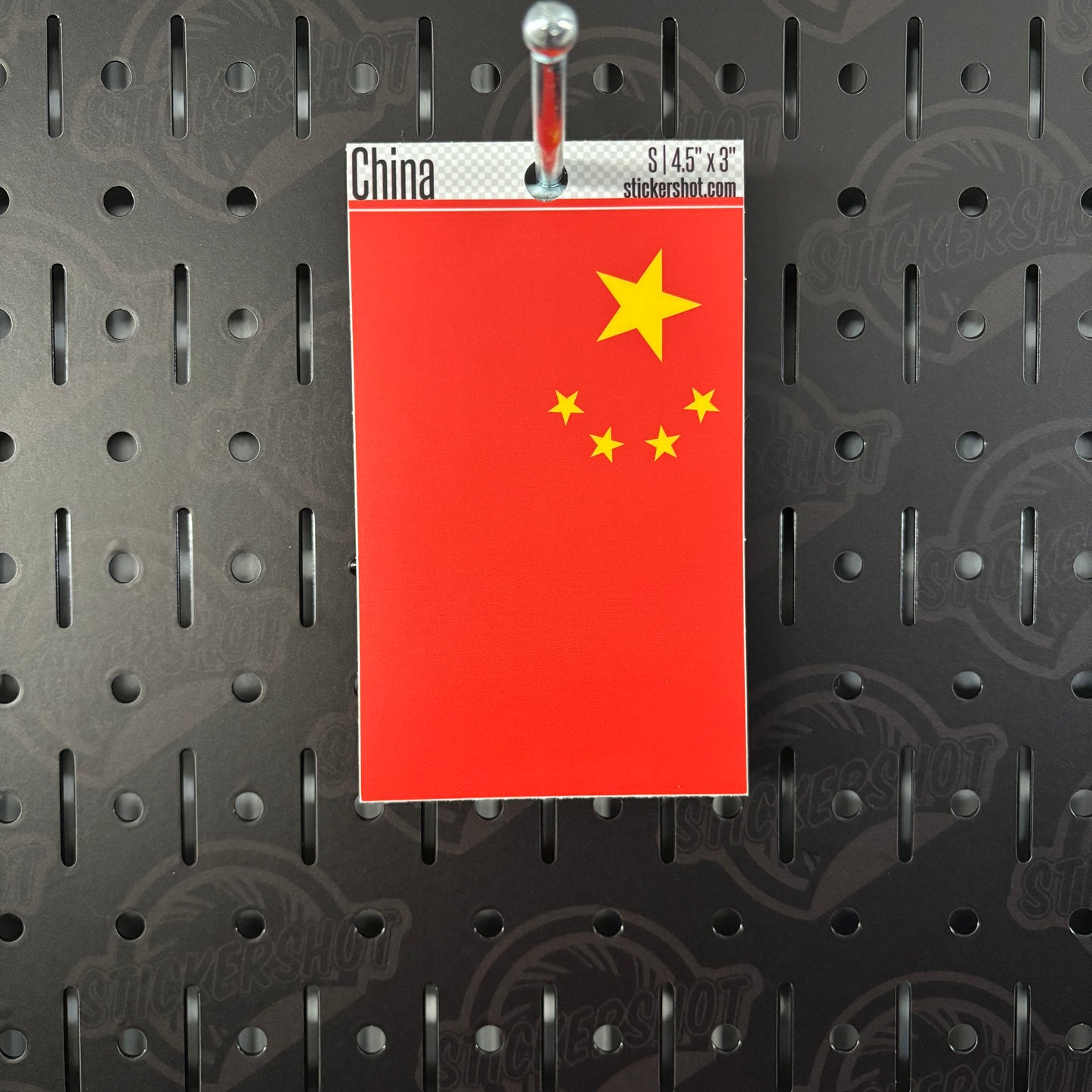 China Flag Sticker
