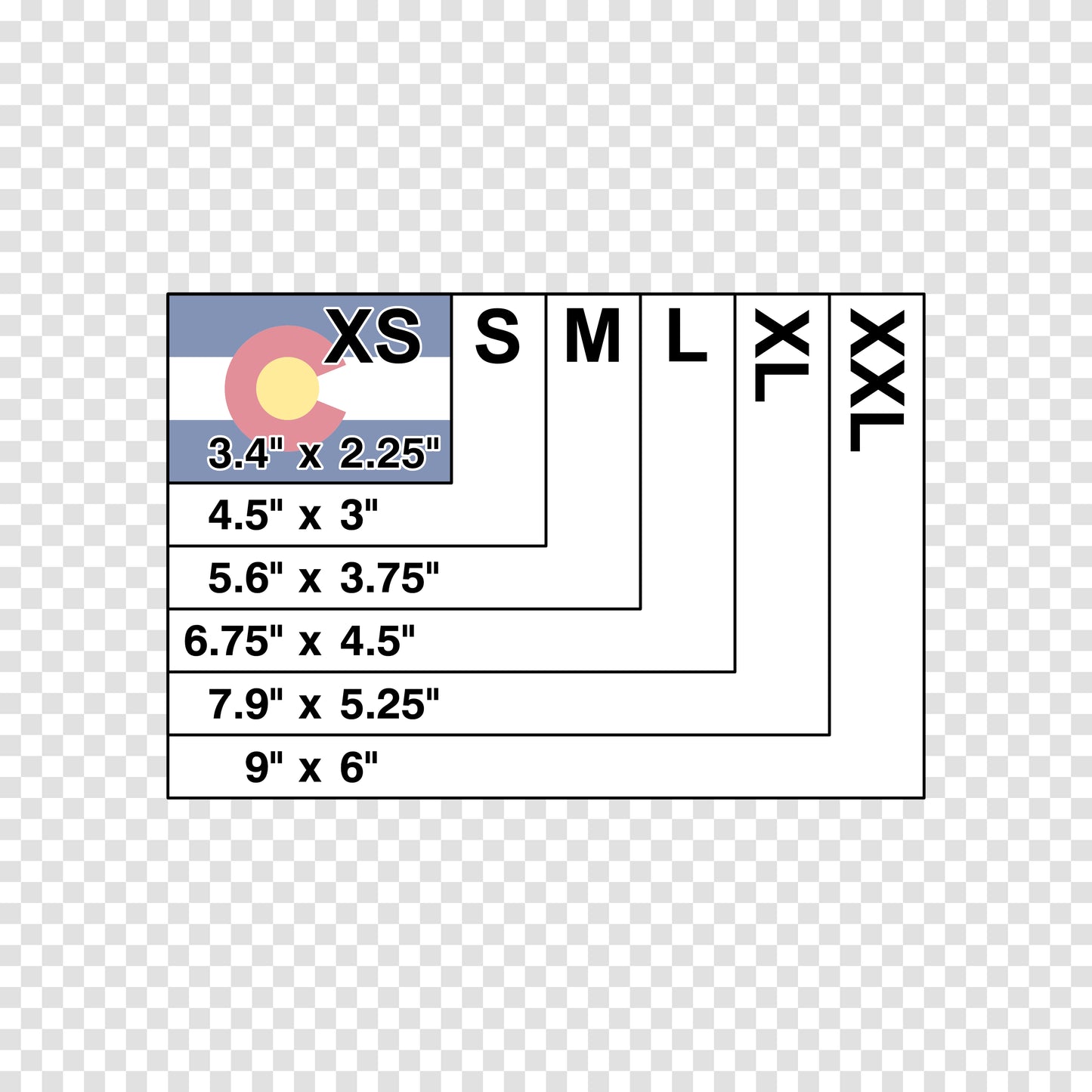 Colorado State Flag Sticker