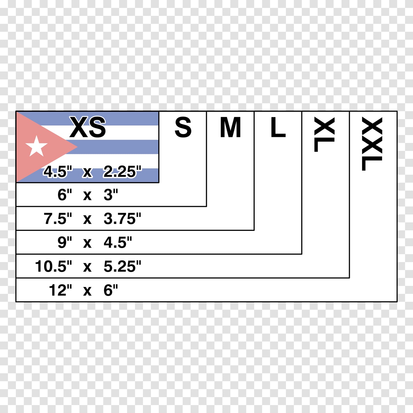 Cuba Flag Sticker