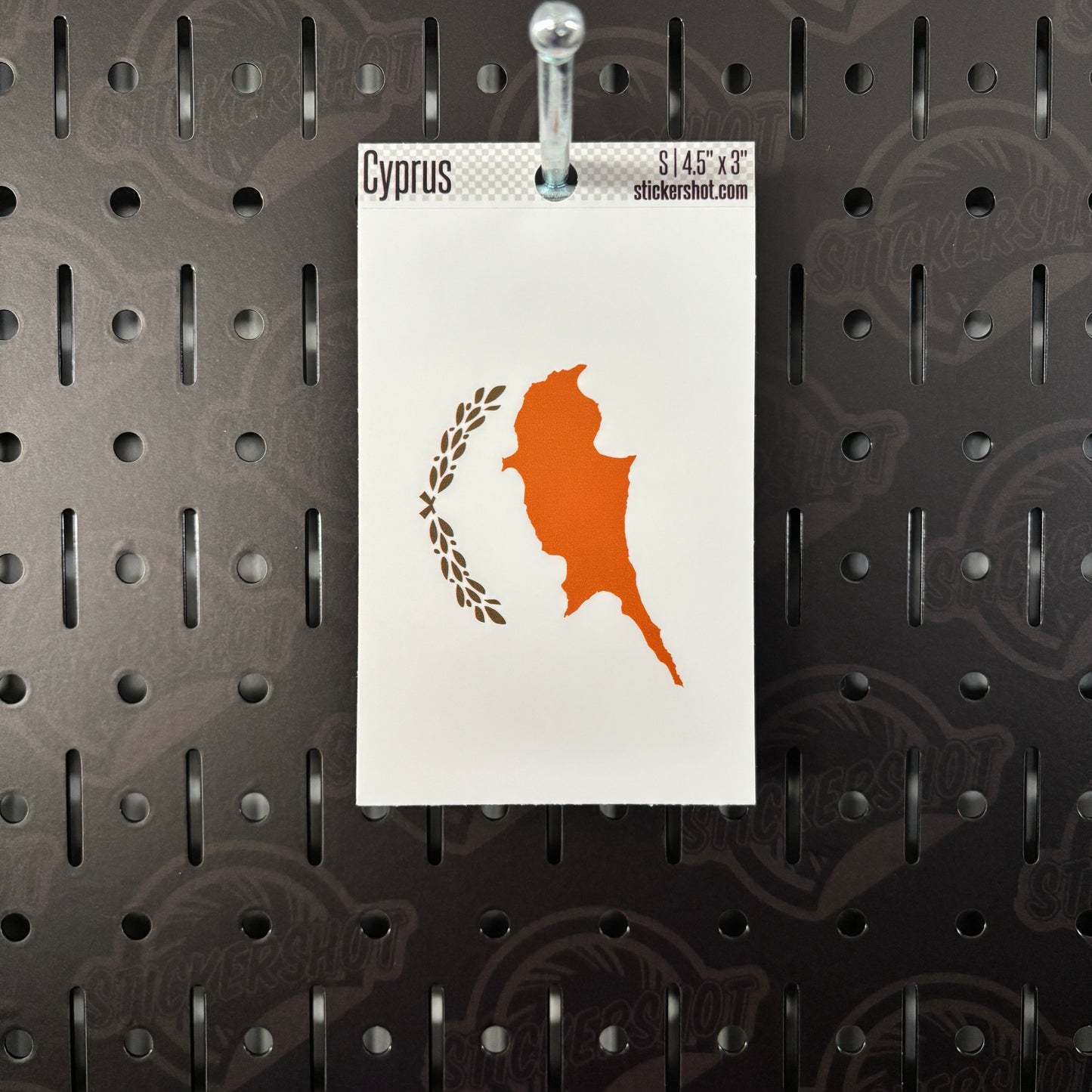 Cyprus Flag Sticker