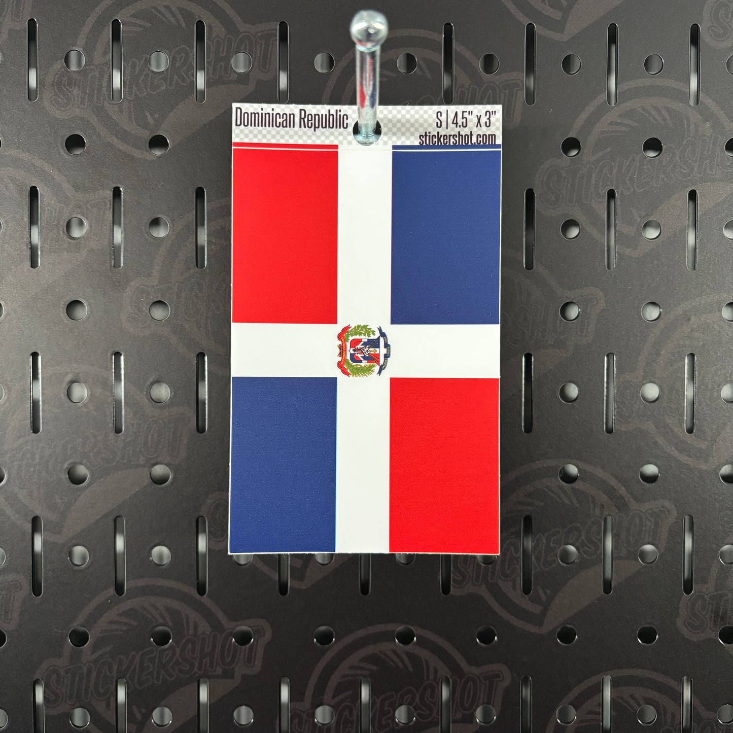 Dominican Republic Flag Sticker