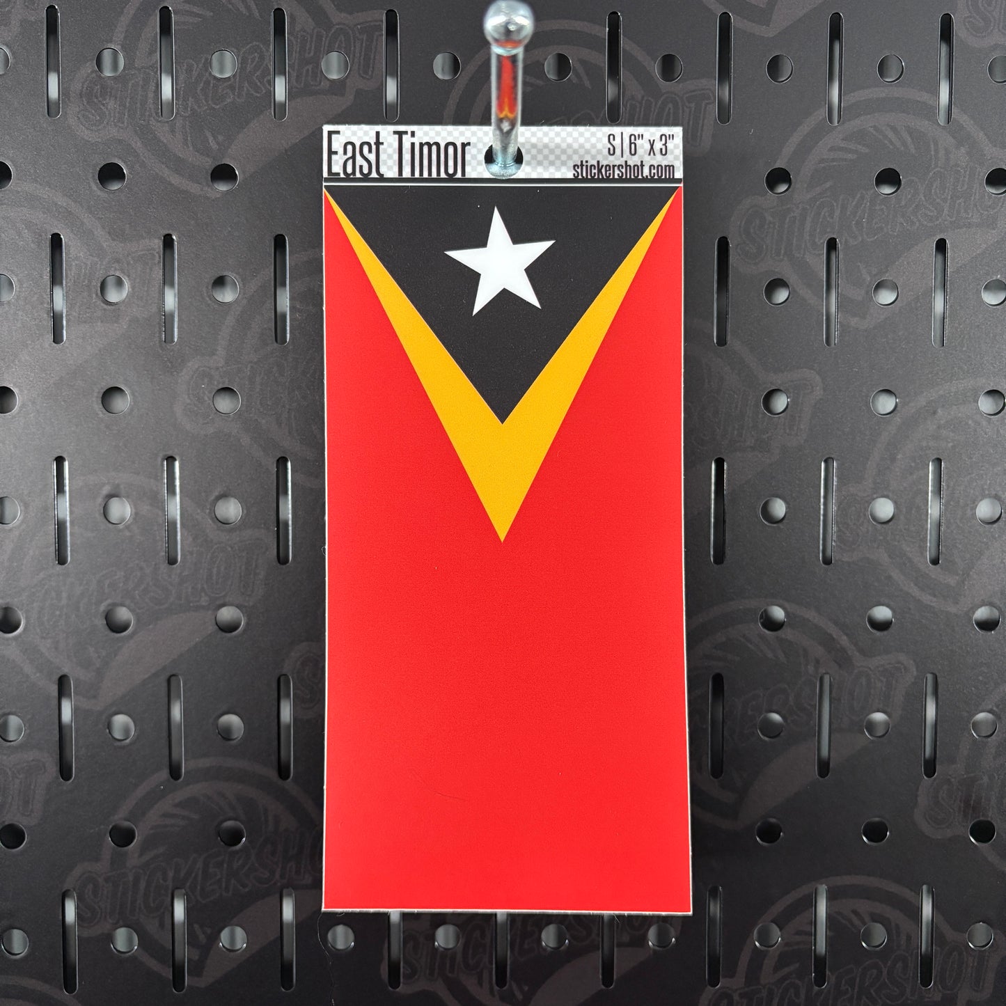 Timor Flag Sticker