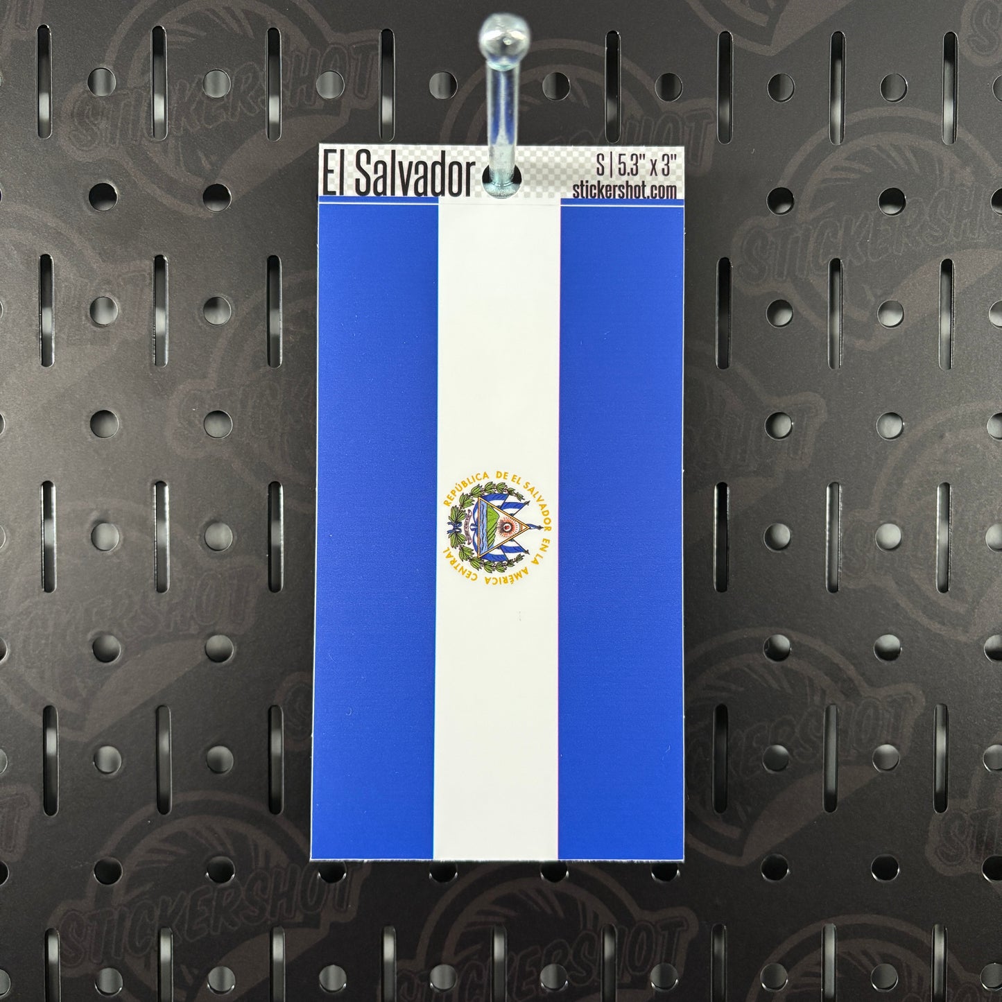 El Salvador Flag Sticker