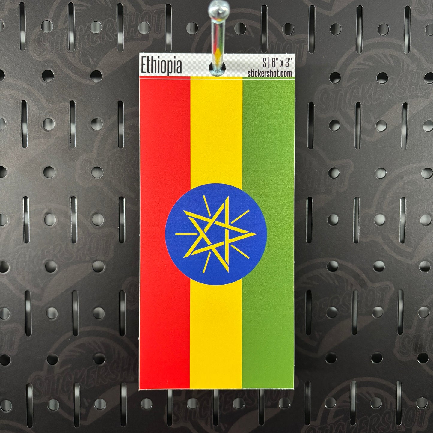 Ethiopia Flag Sticker