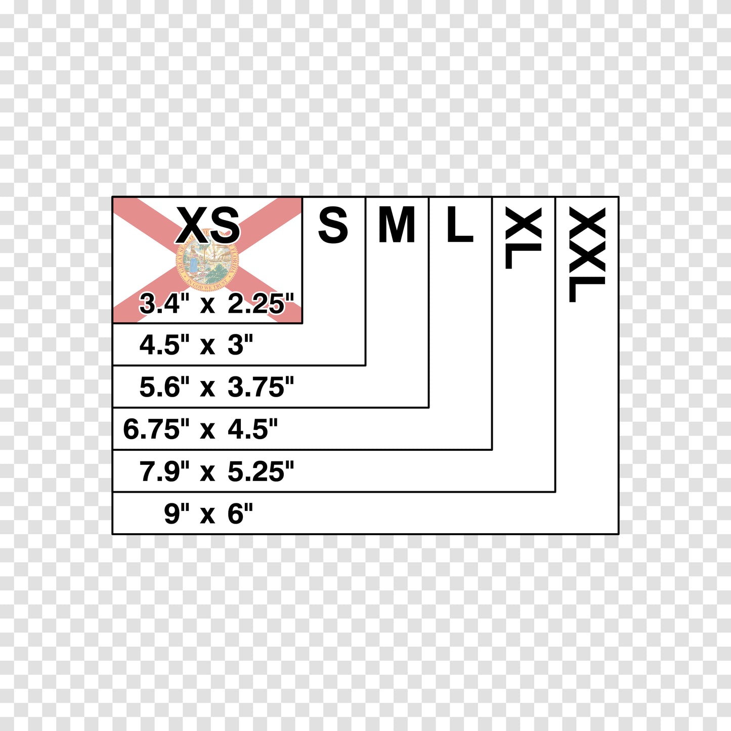 Florida State Flag Sticker