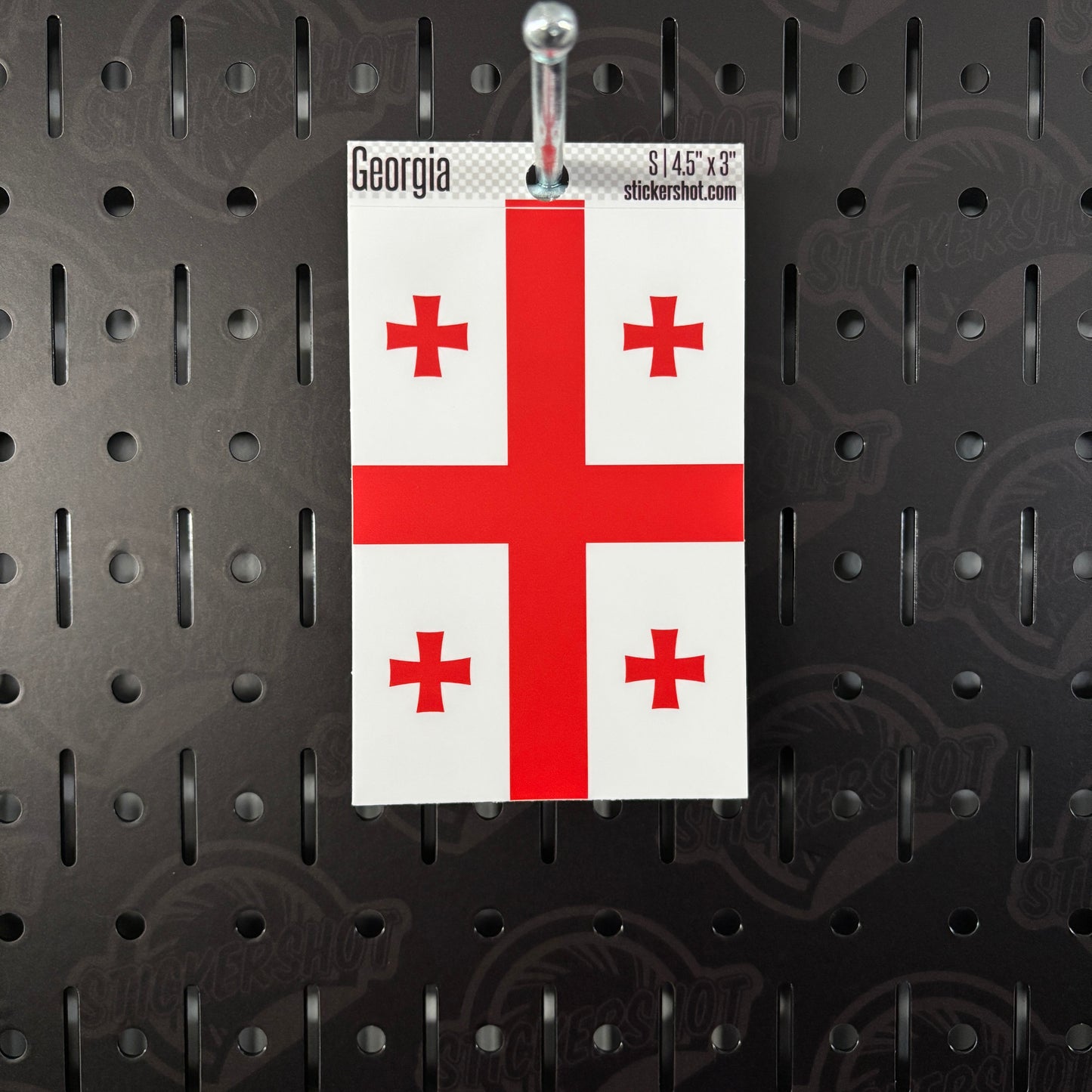 Georgia Flag Sticker
