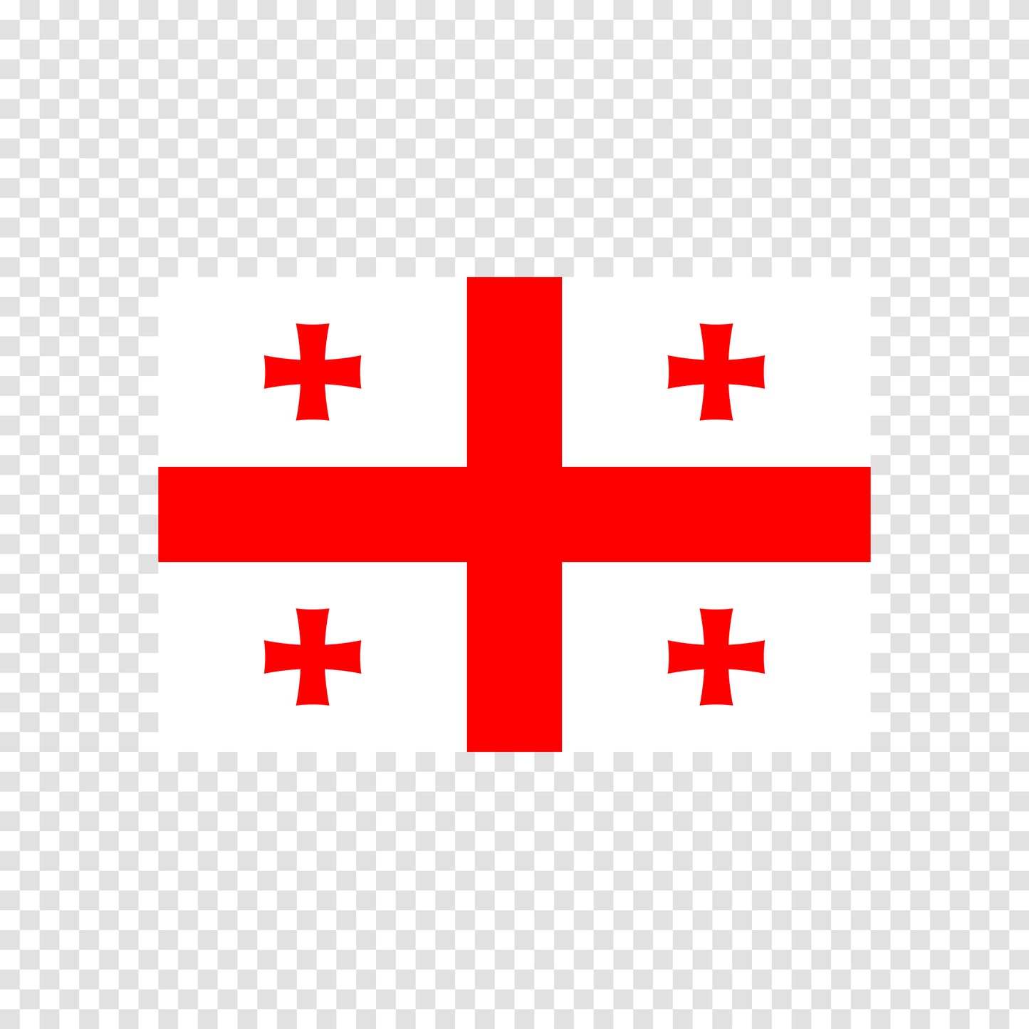 Georgia Flag Sticker