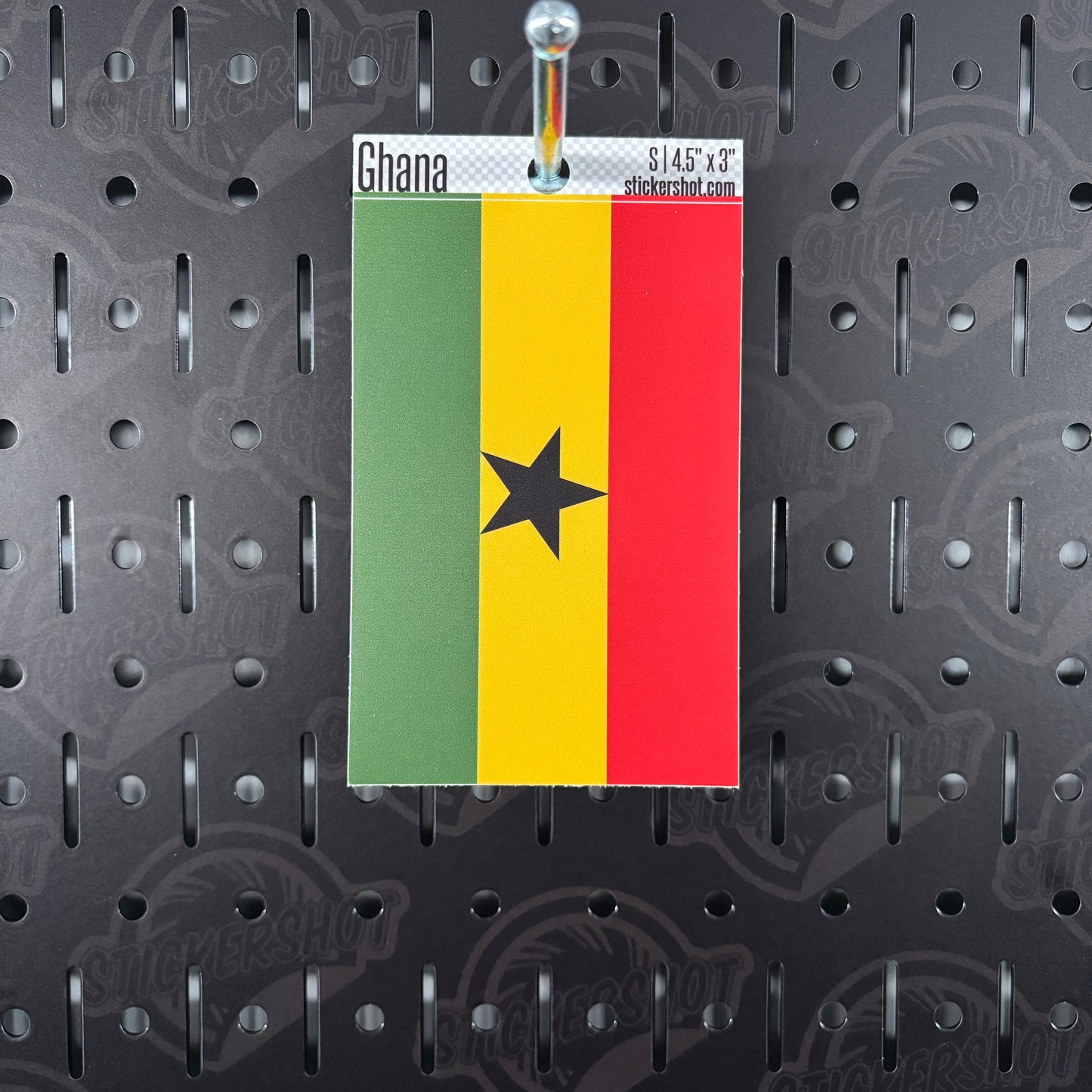 Ghana Flag Sticker