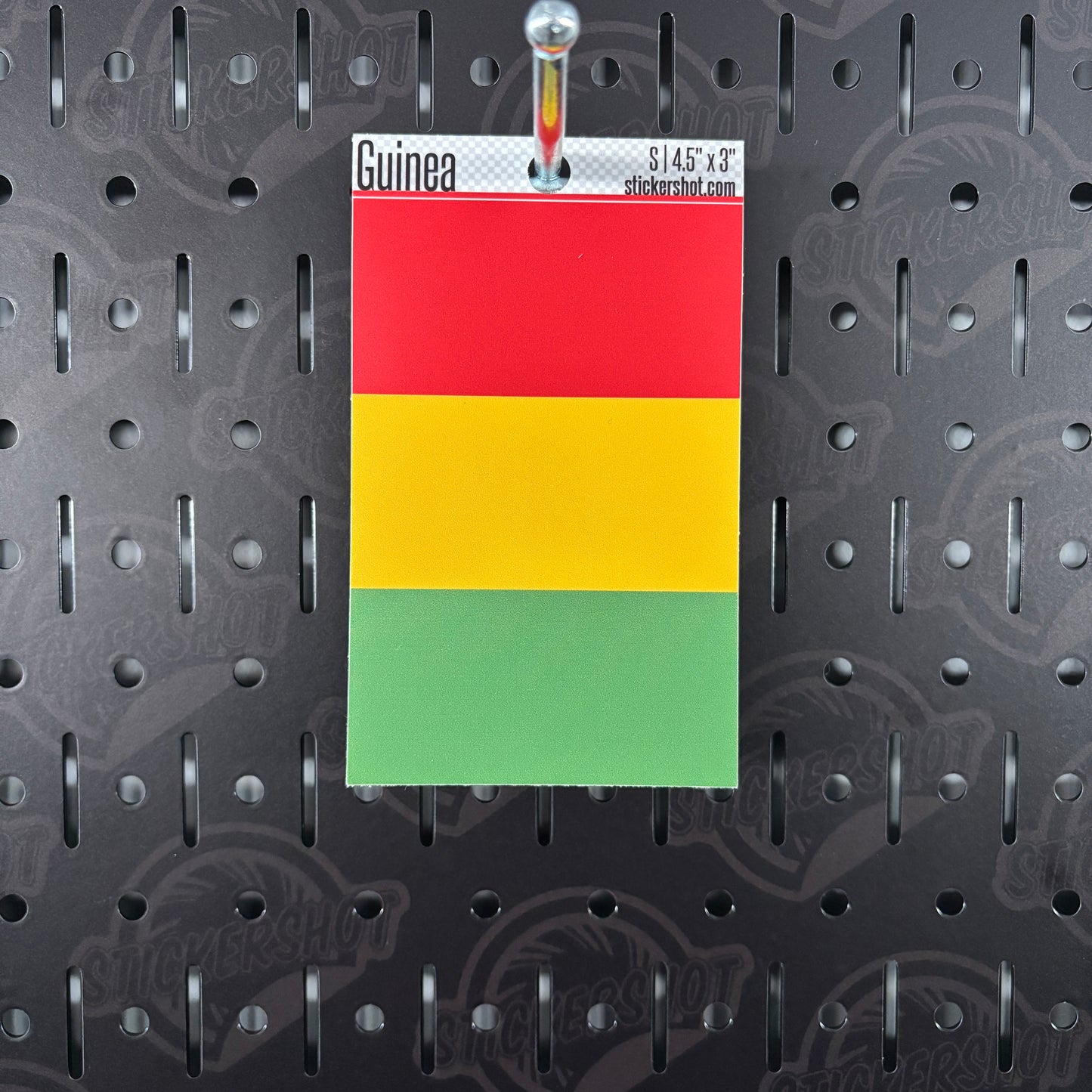 Guinea Flag Sticker