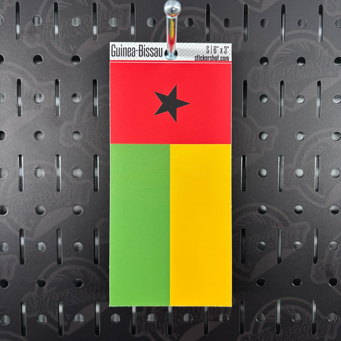 Guinea Bissau Flag Sticker