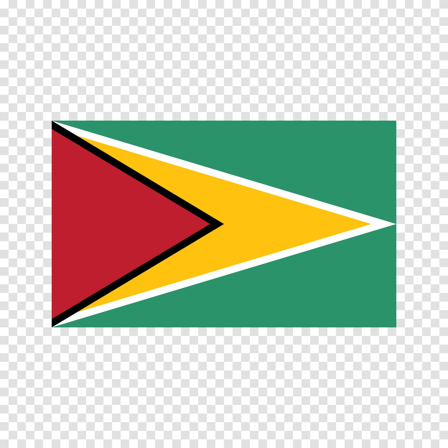 Guyana Flag Sticker