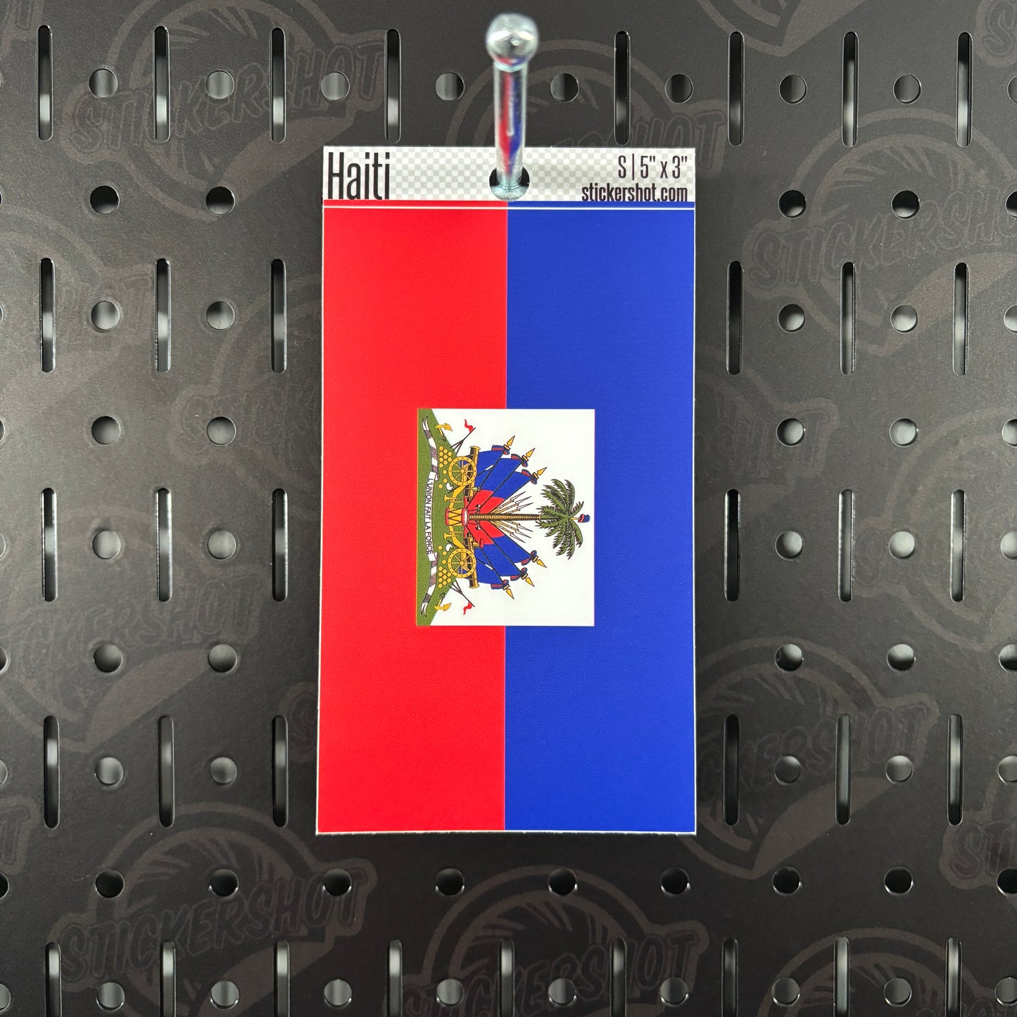 Haiti Flag Sticker