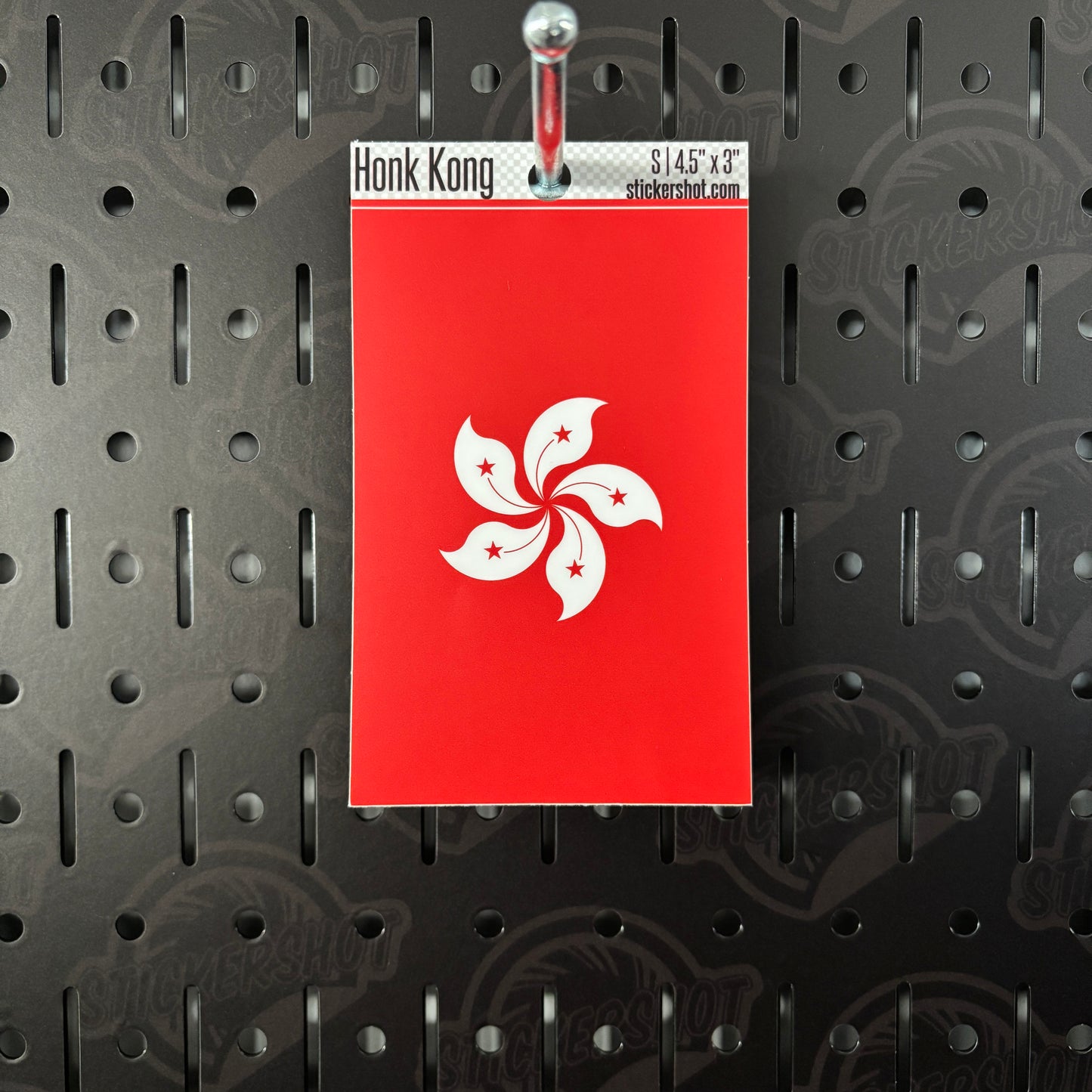 Hong Kong Flag Sticker