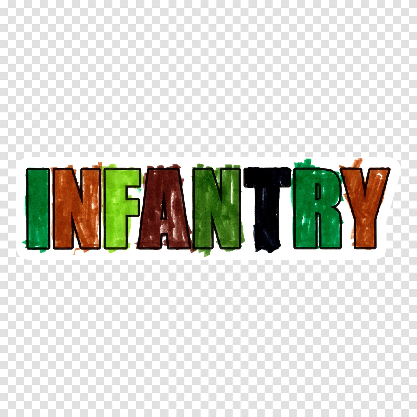 Infantry Sticker