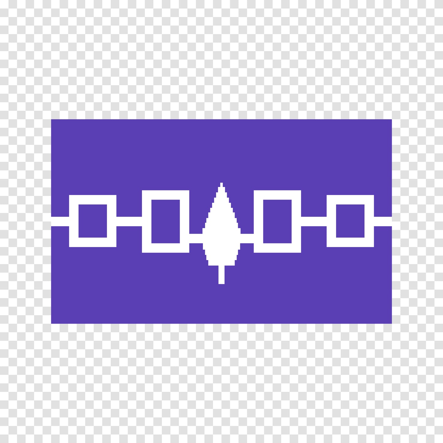 Iroquois Flag Sticker