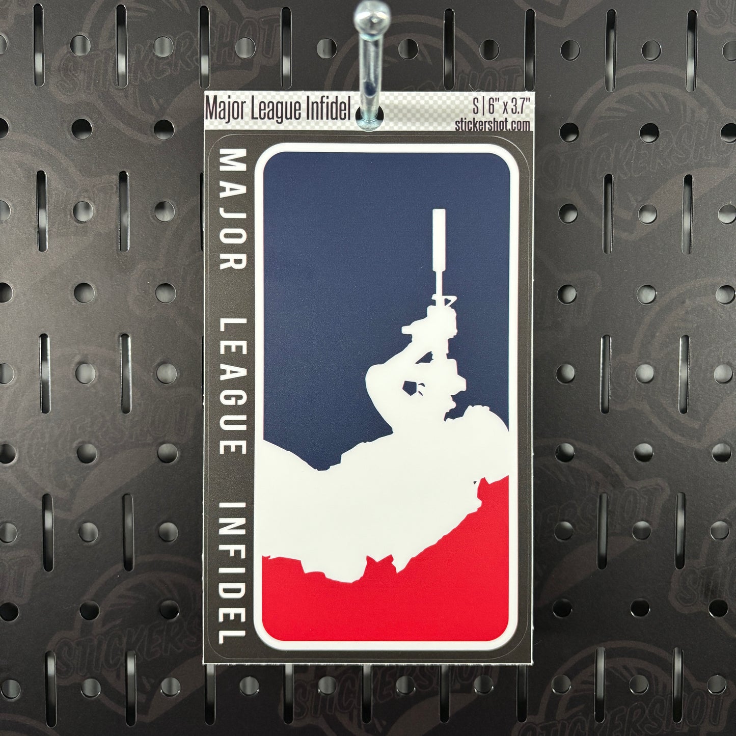 Major League Infidel Sticker