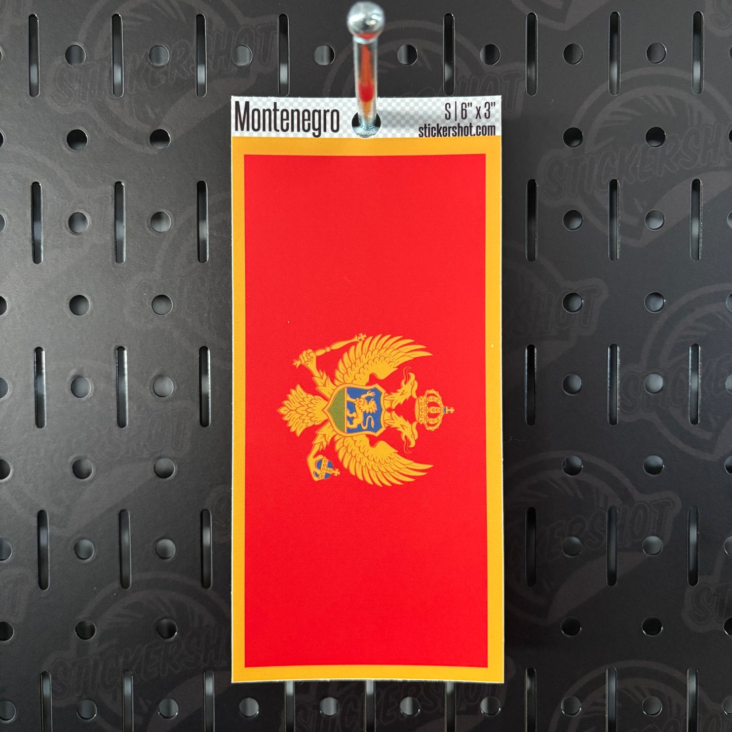 Montenegro Flag Sticker