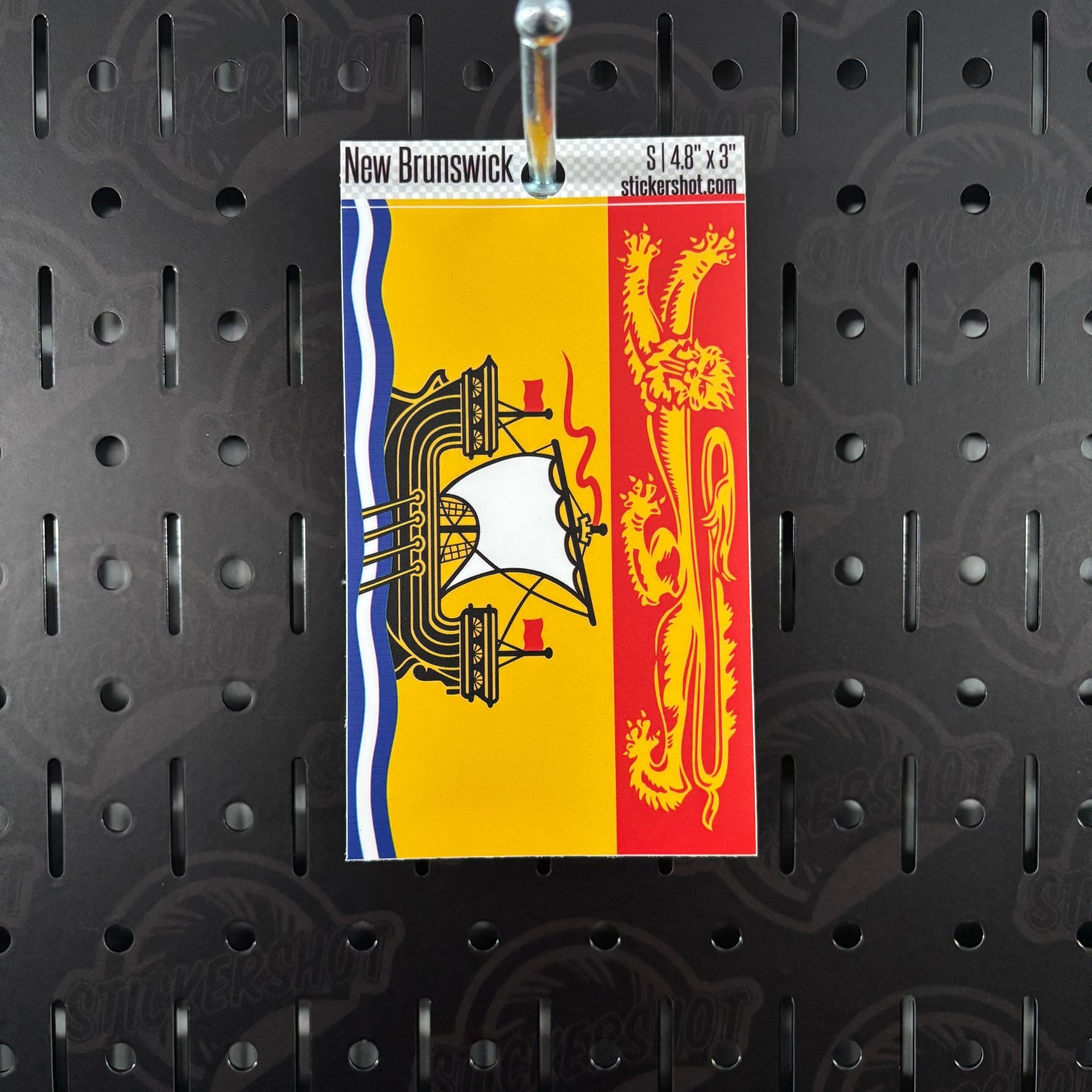 New Brunswick Flag Sticker