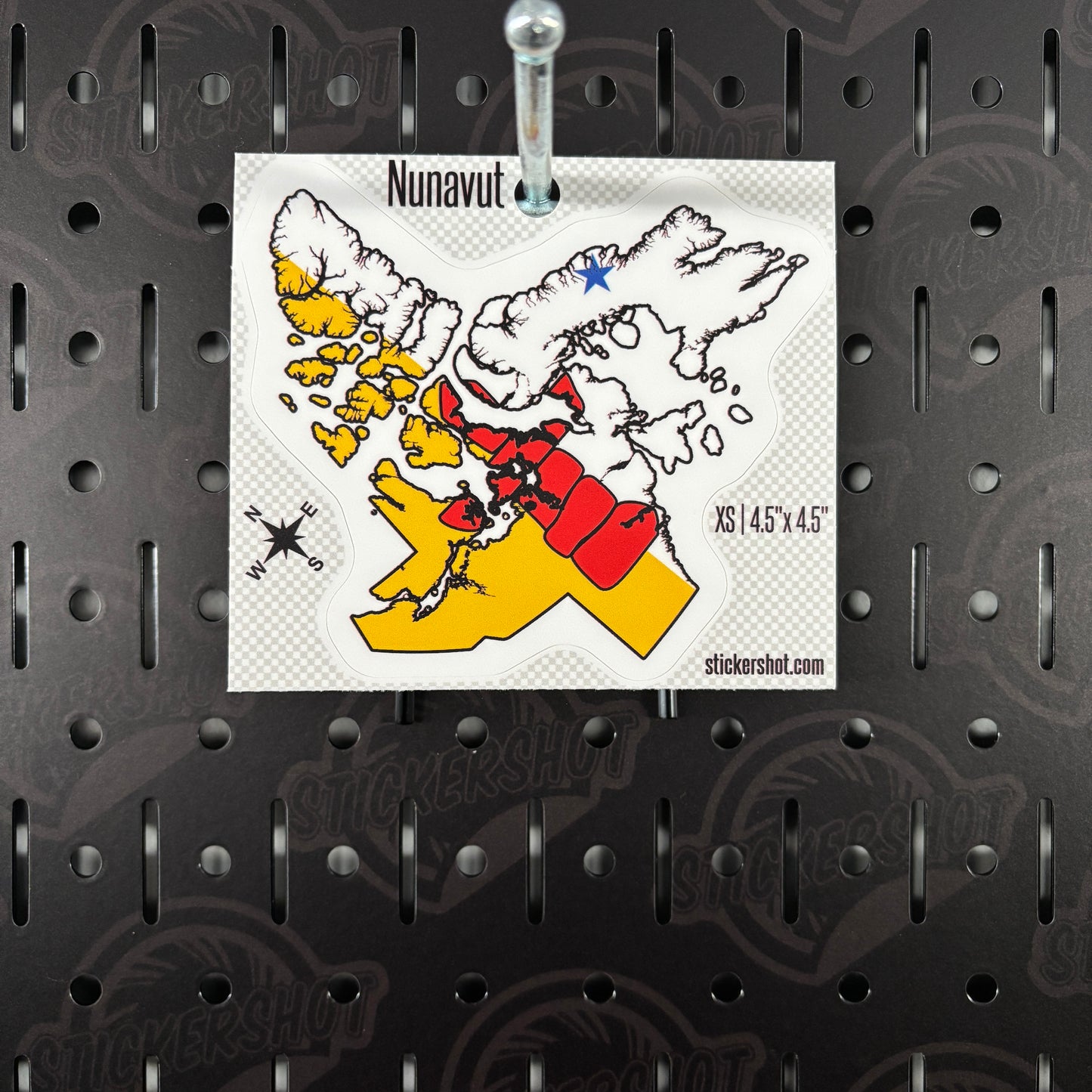 Nunavut Outline Sticker