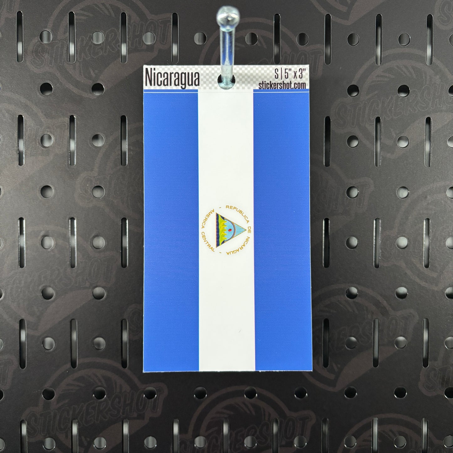 Nicaragua Flag Sticker