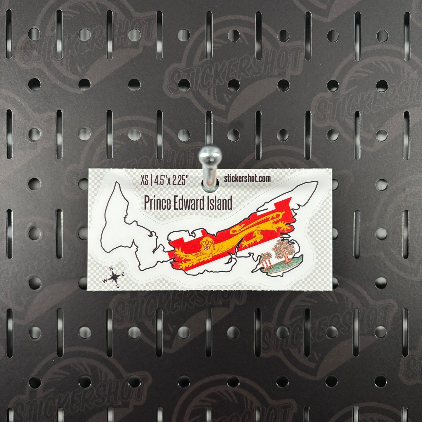 Prince Edward Island Outline Sticker