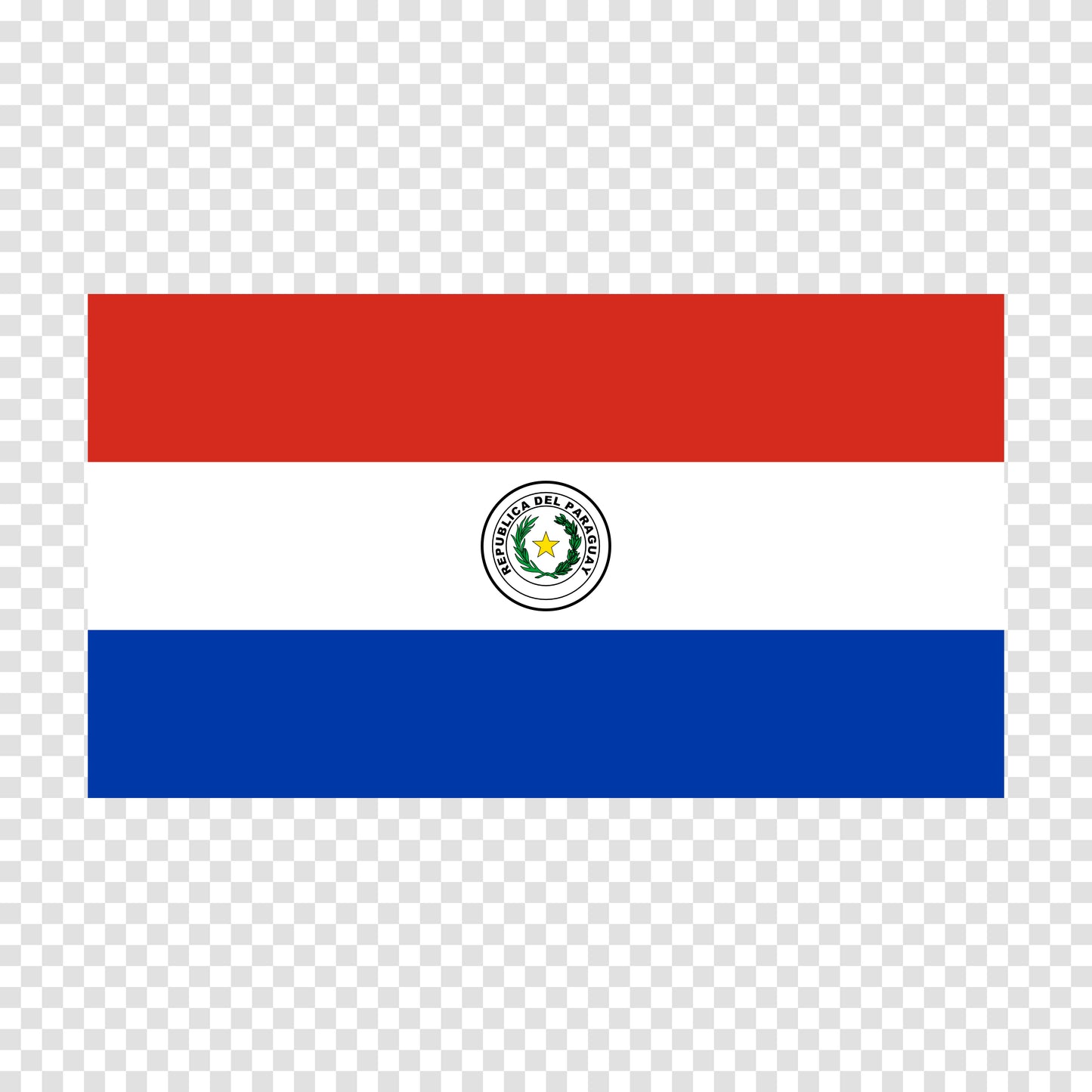 Paraguay Flag Sticker