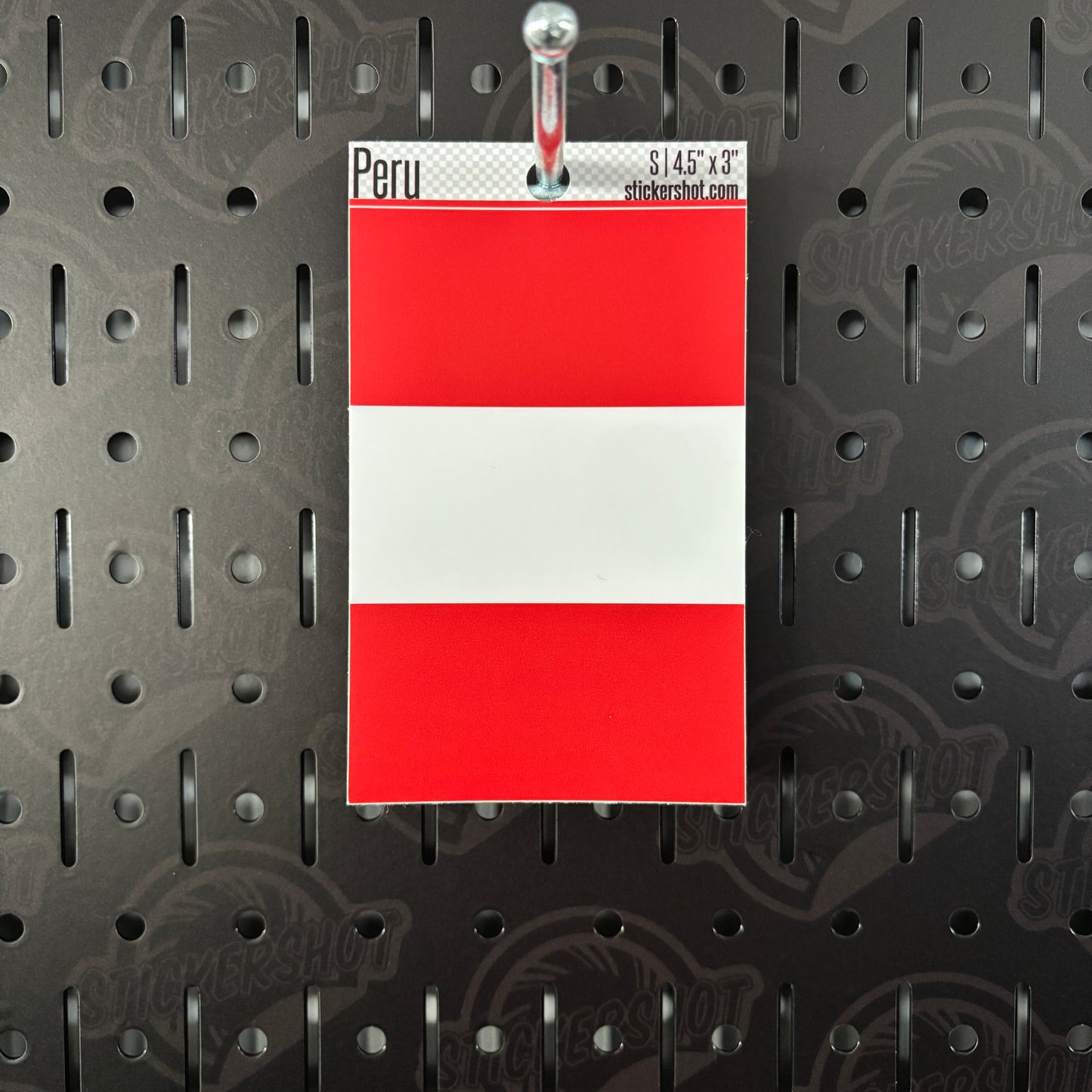 Peru Flag Sticker