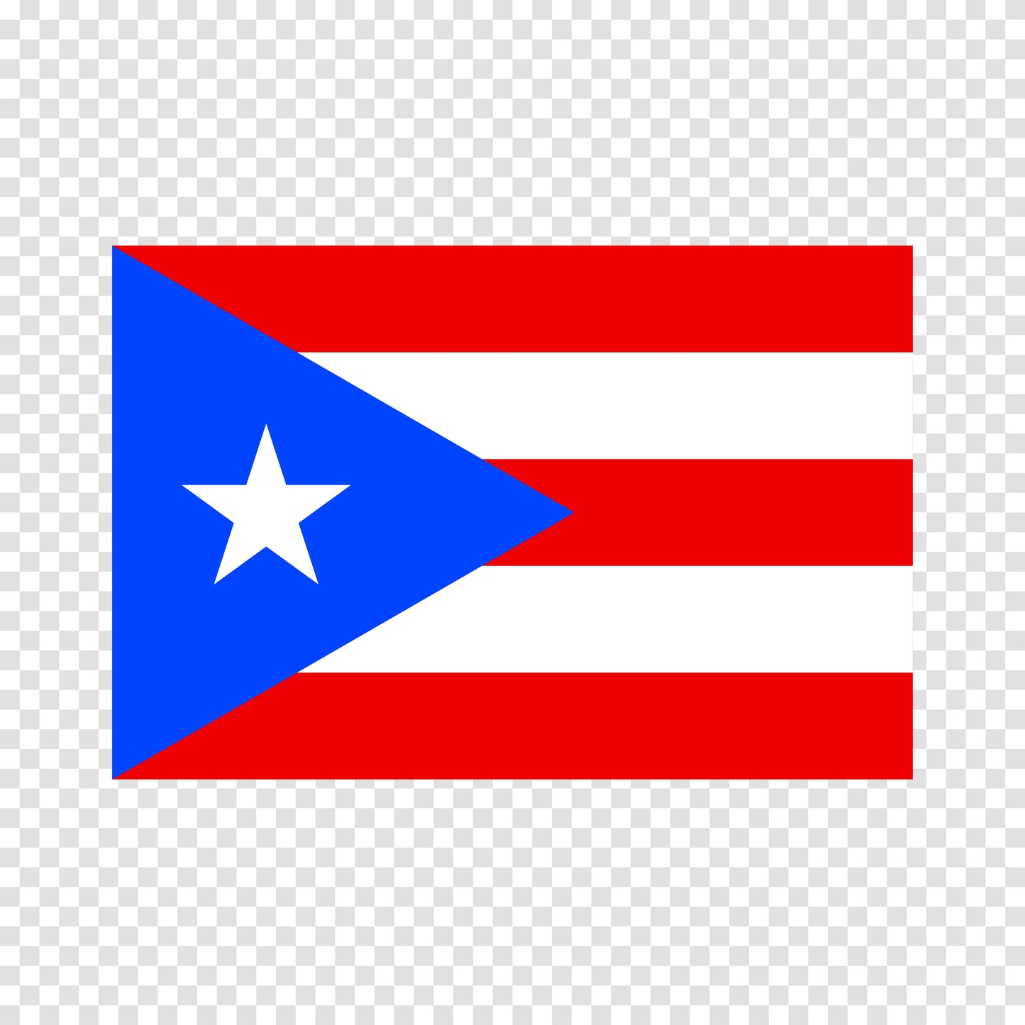 Puerto Rico Flag Sticker