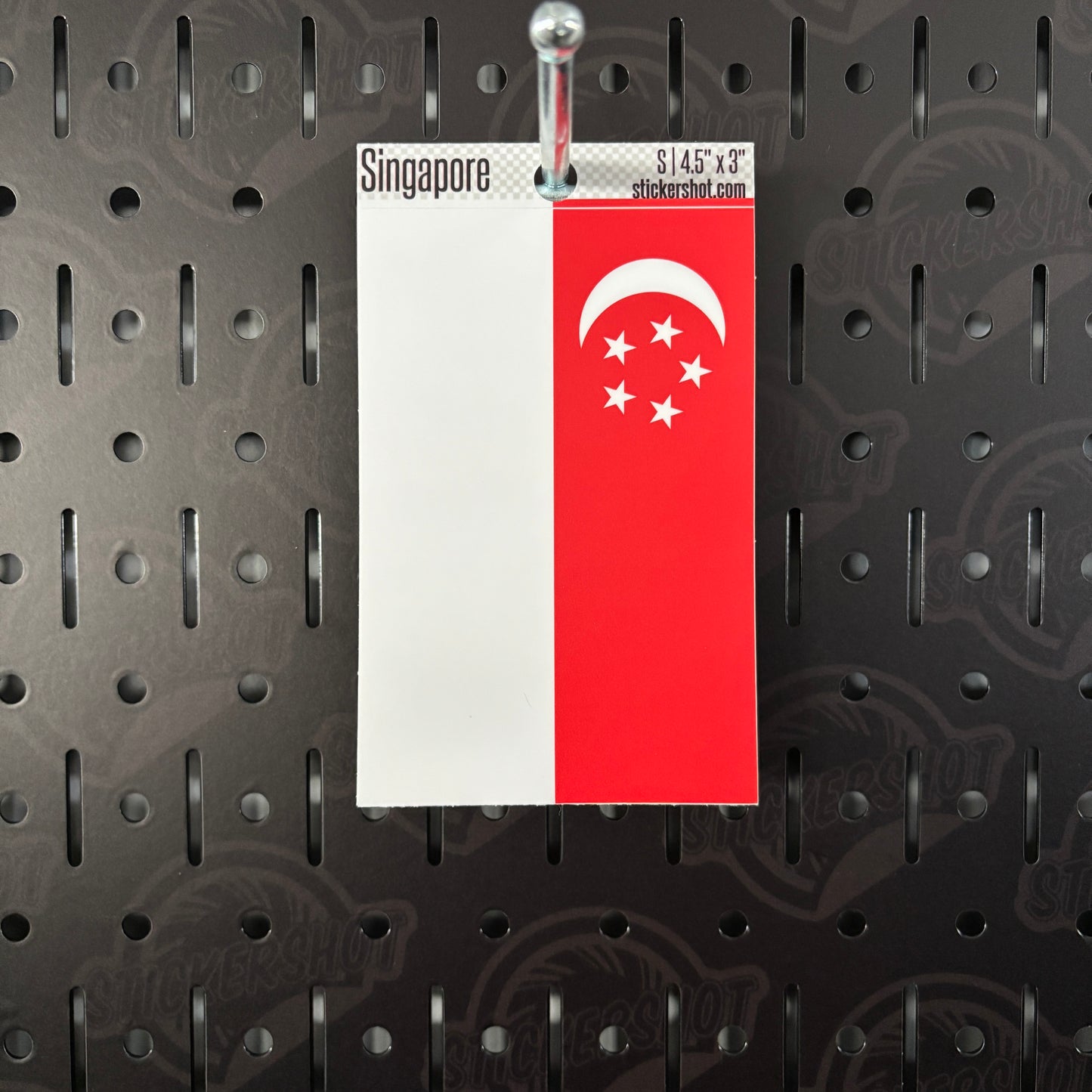 Singapore Flag Sticker