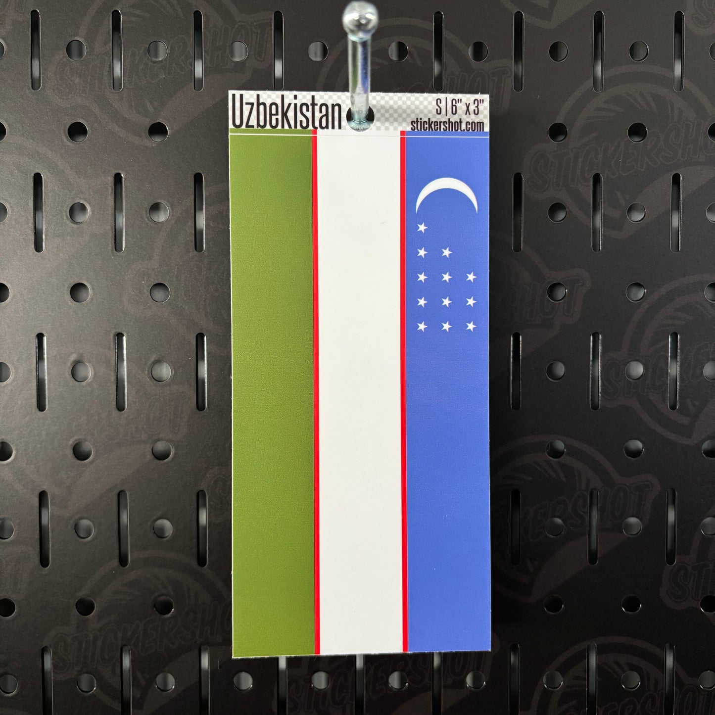 Uzbekistan Flag Sticker