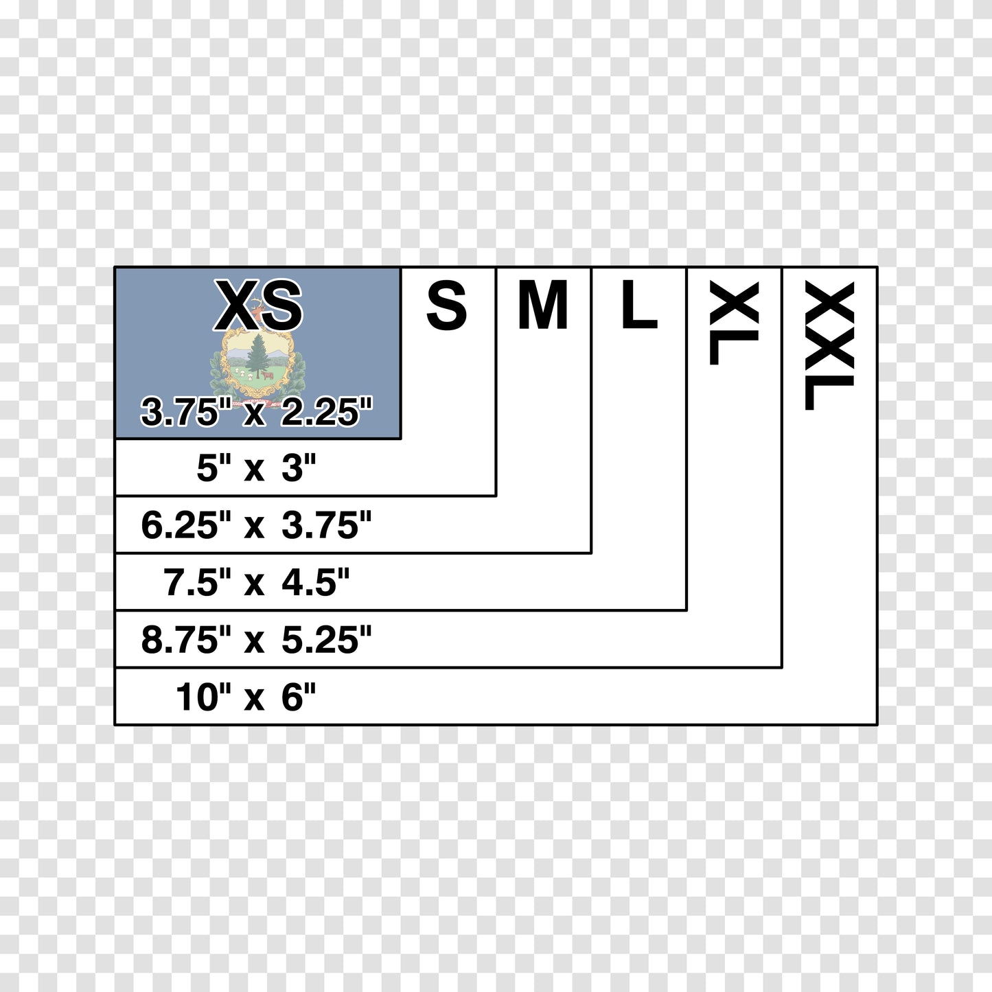 Vermont State Flag Sticker