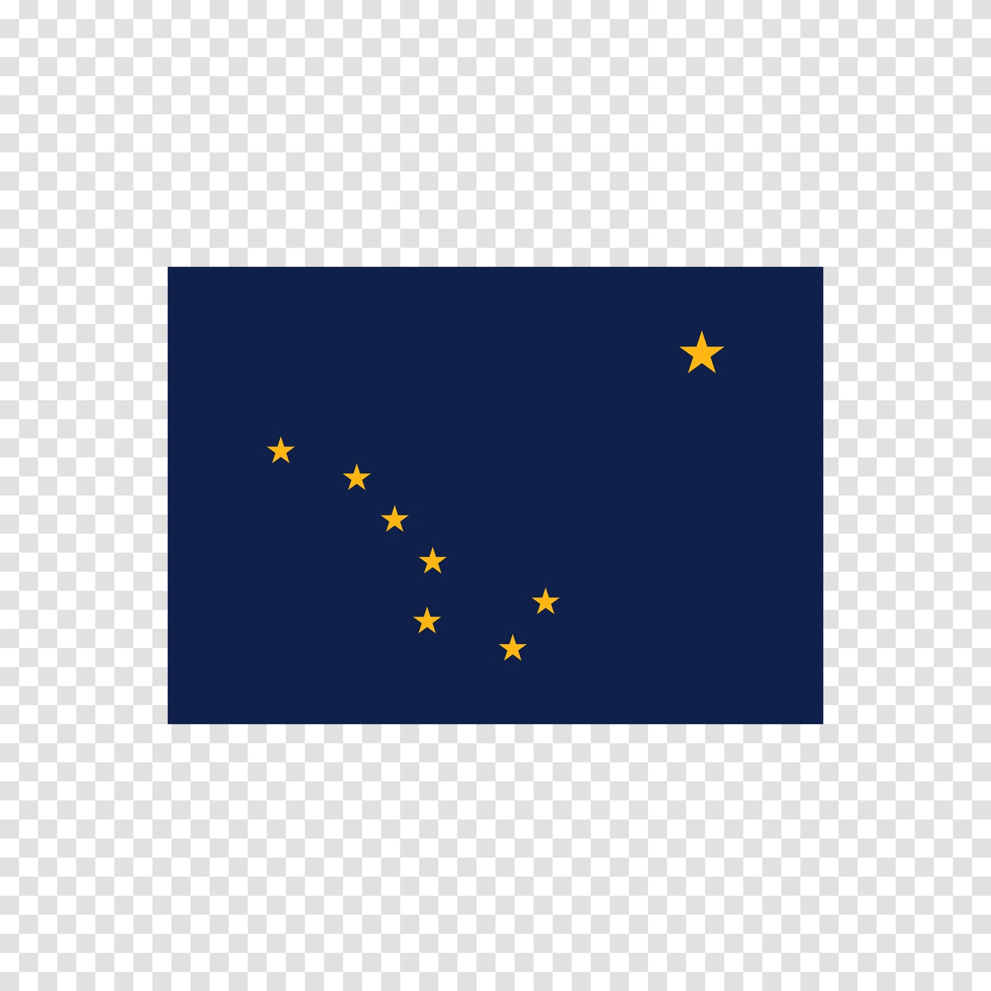 Alaska State Flag Sticker