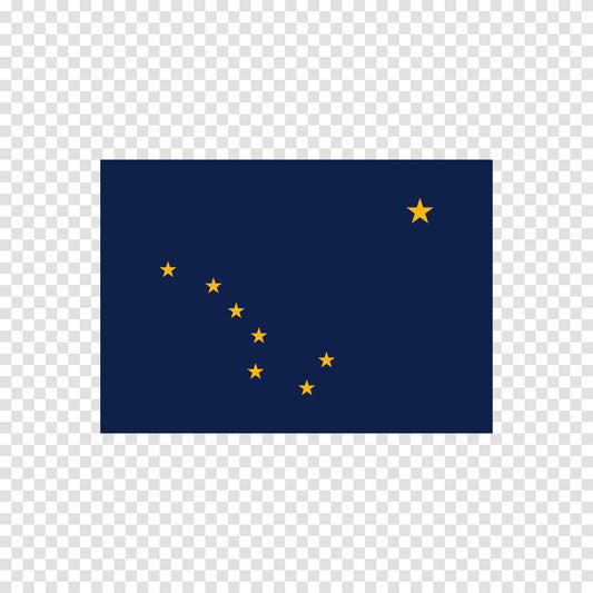 Alaska State Flag Sticker