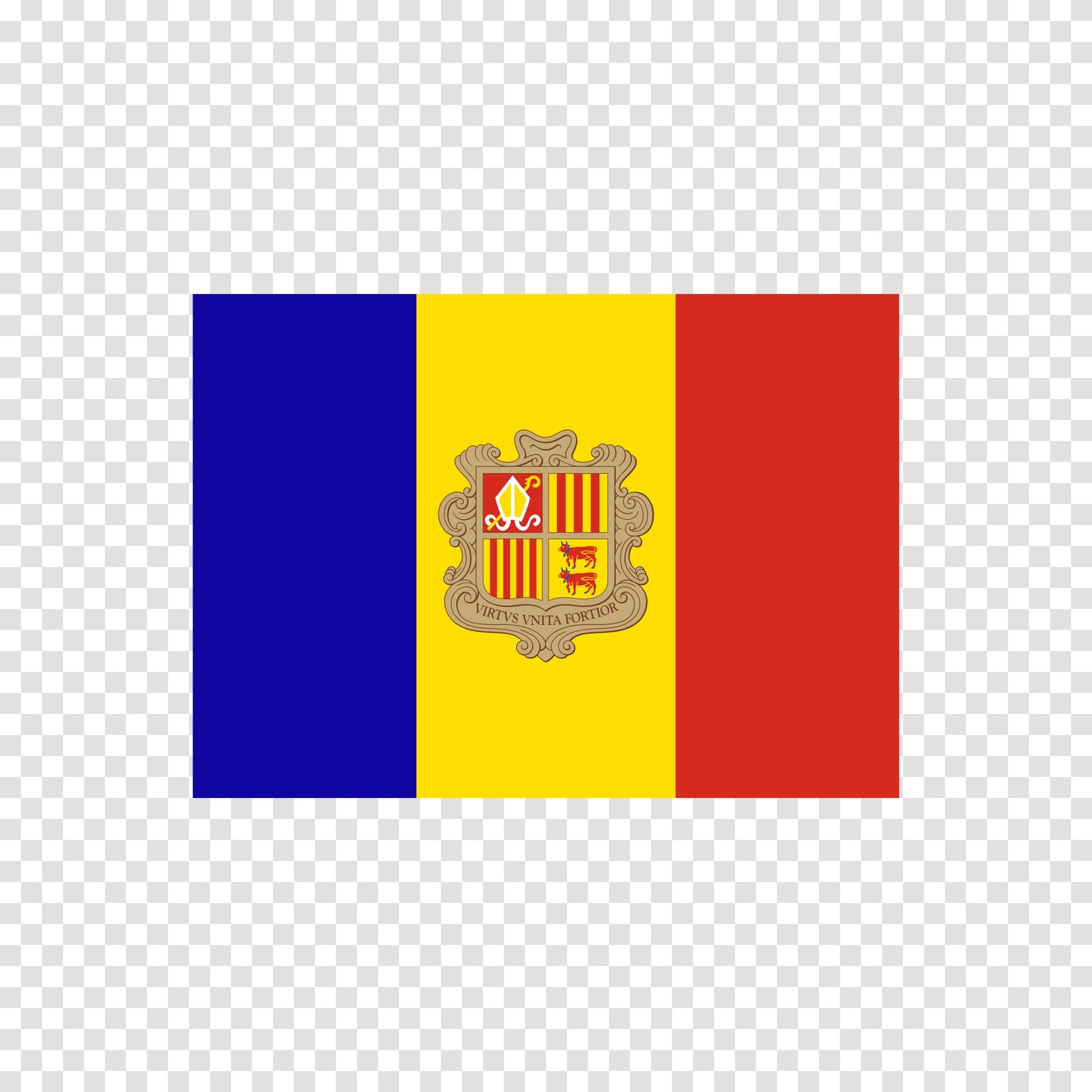 Andorra Flag Sticker