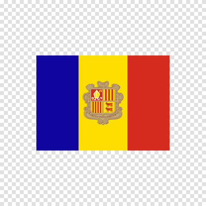 Andorra Flag Sticker