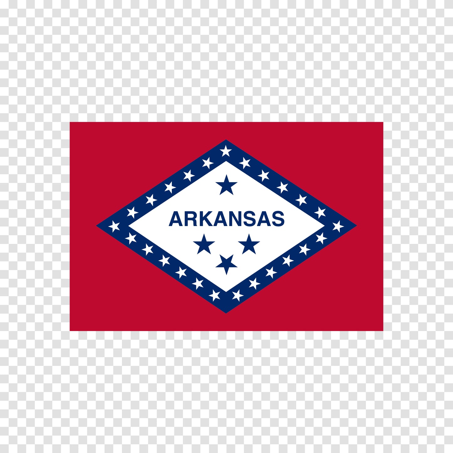 Arkansas State Flag Sticker