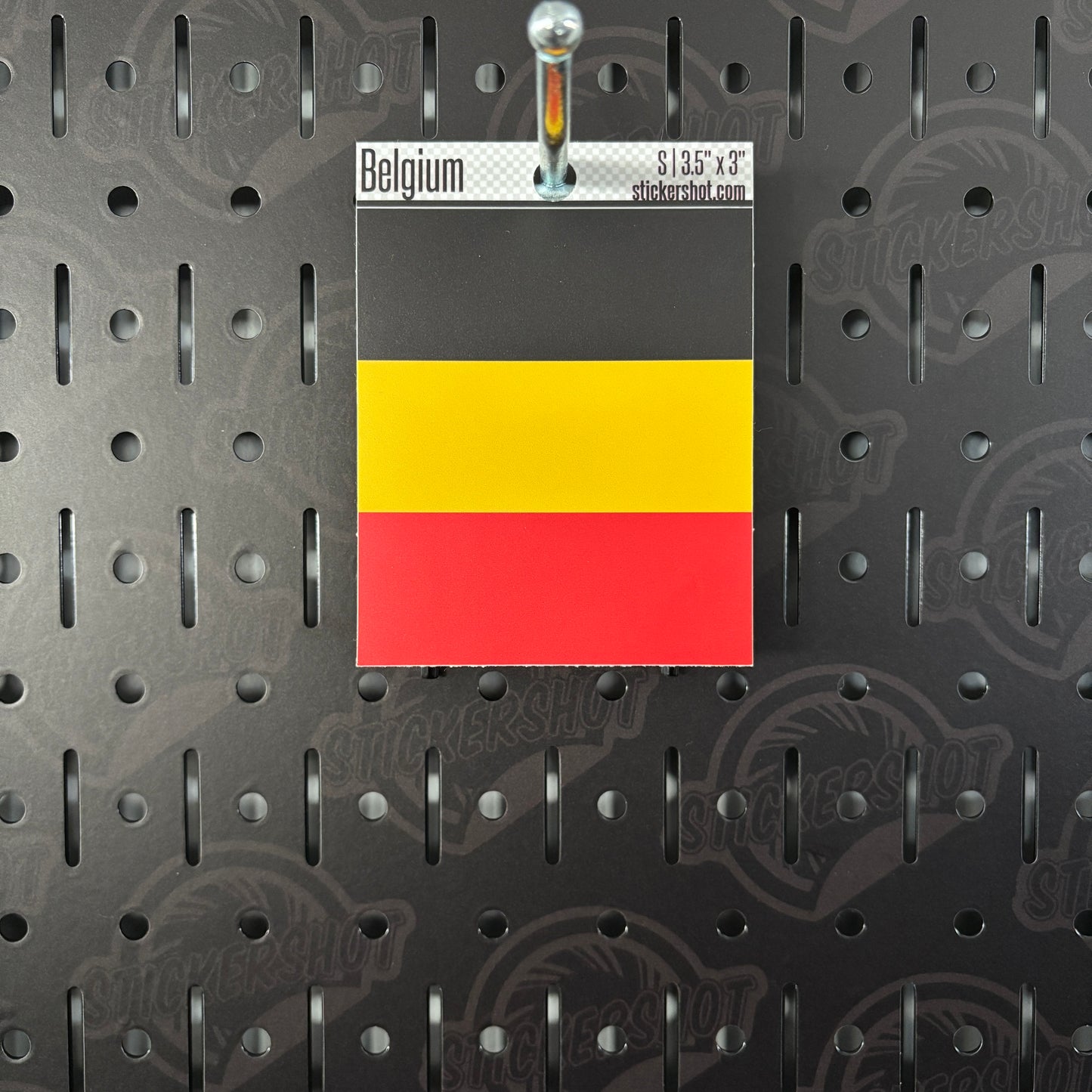 Belgium Flag Sticker