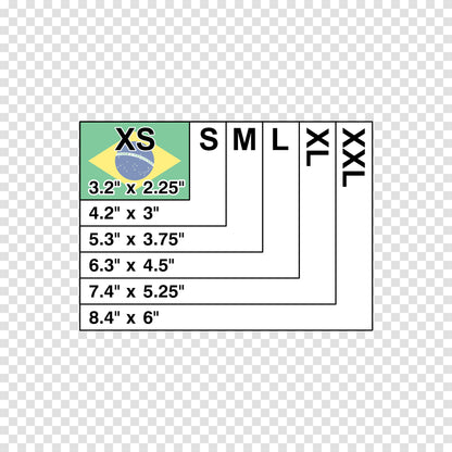 Brazil Flag Sticker